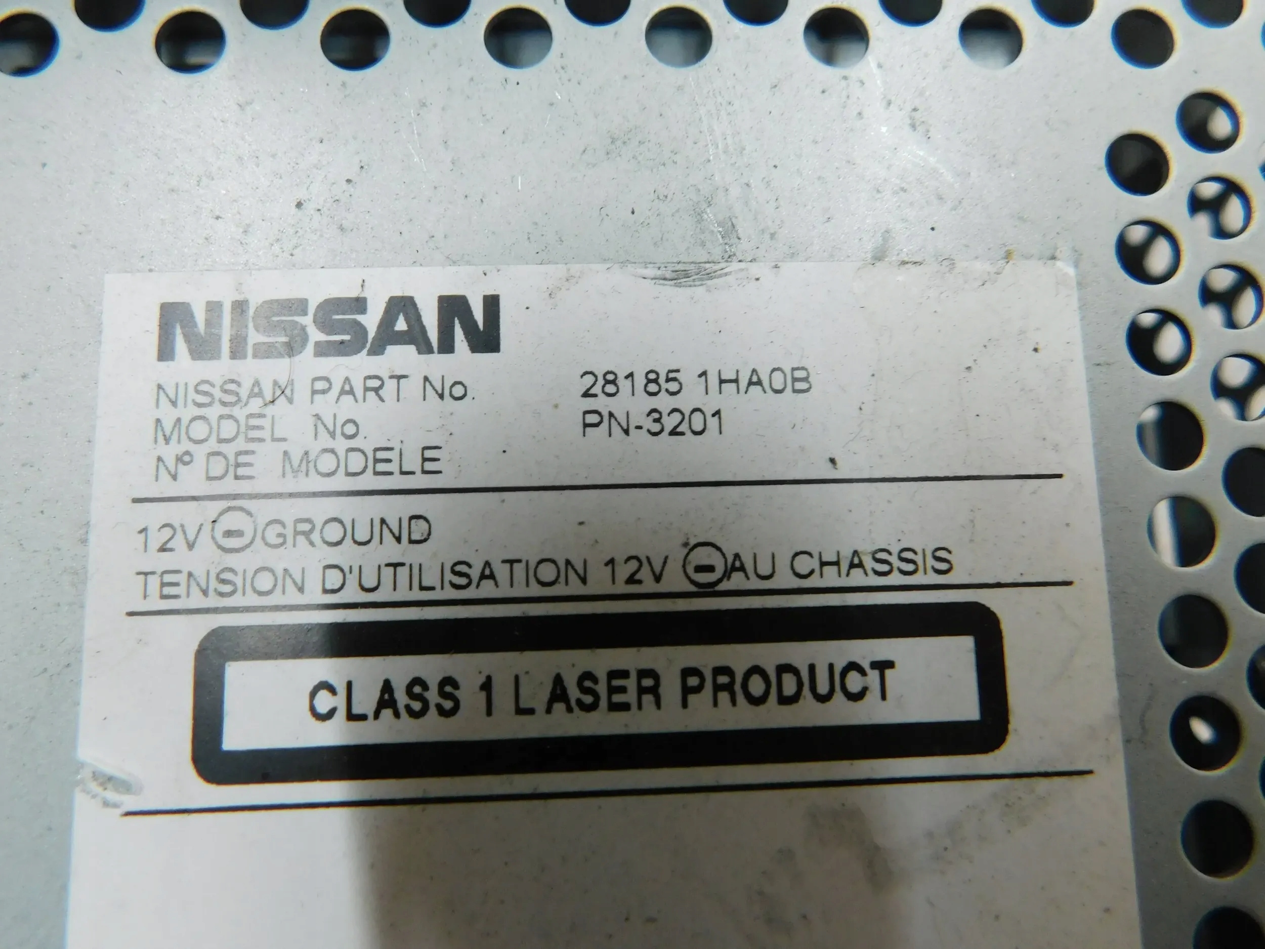 RADIO NISSAN MICRA K13 281851HA0B