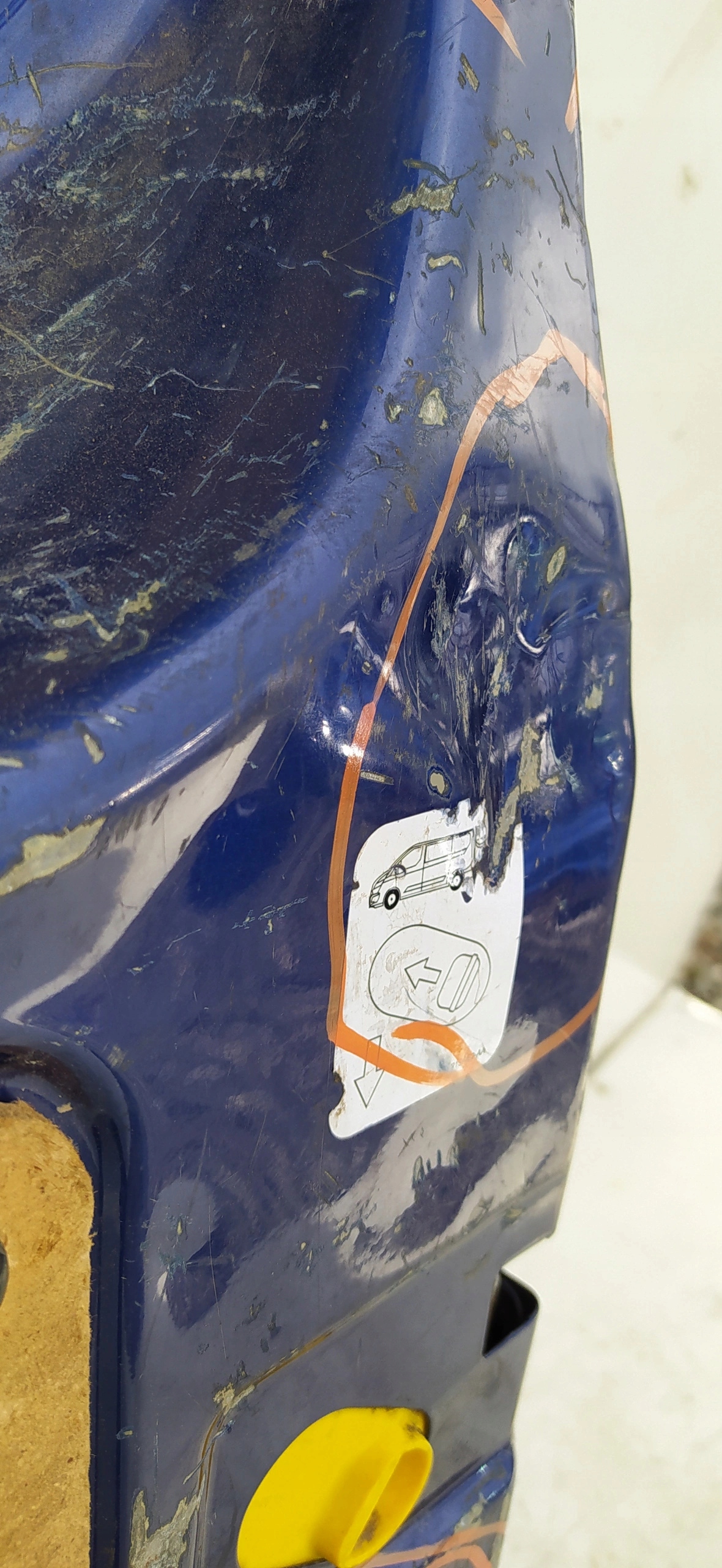 FORD TRANSIT CUSTOM PRAVÉ ZADNÉ KRÍDLOVÉ DVERE