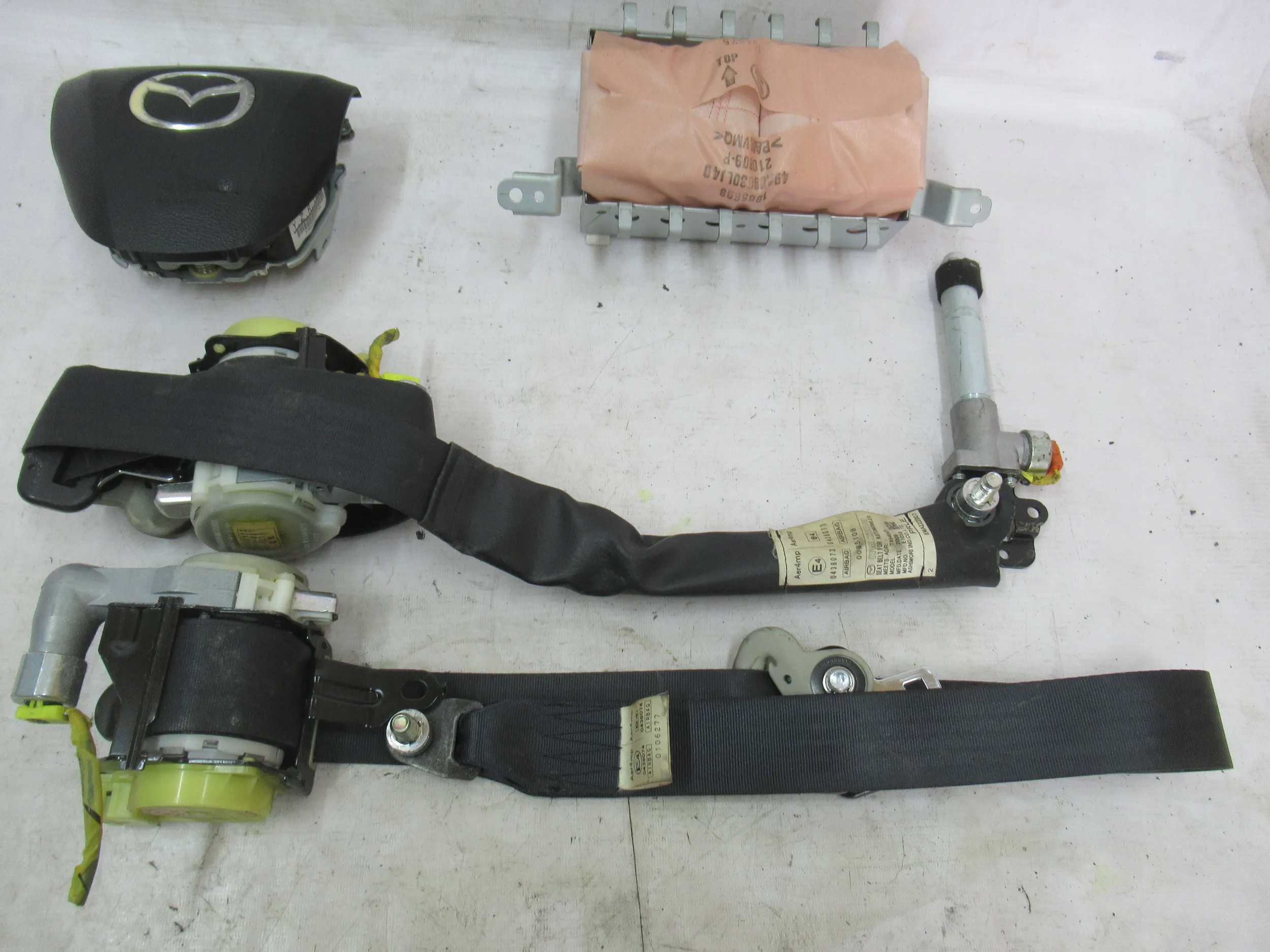 AIRBAGY DOPÍNAČE MAZDA 3 BL 09-
