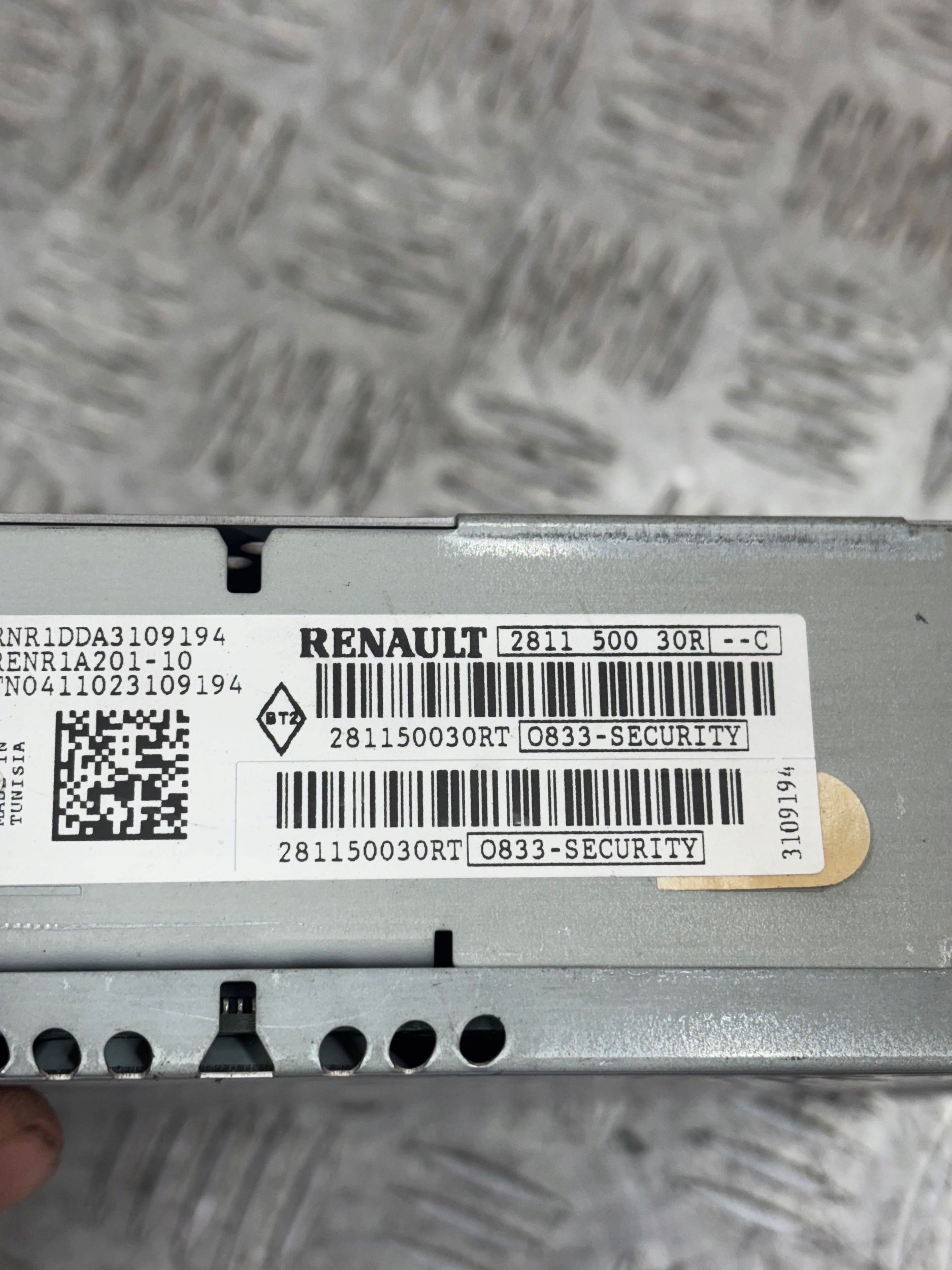 RADIO RENAULT MEGANE III 3 281150030R
