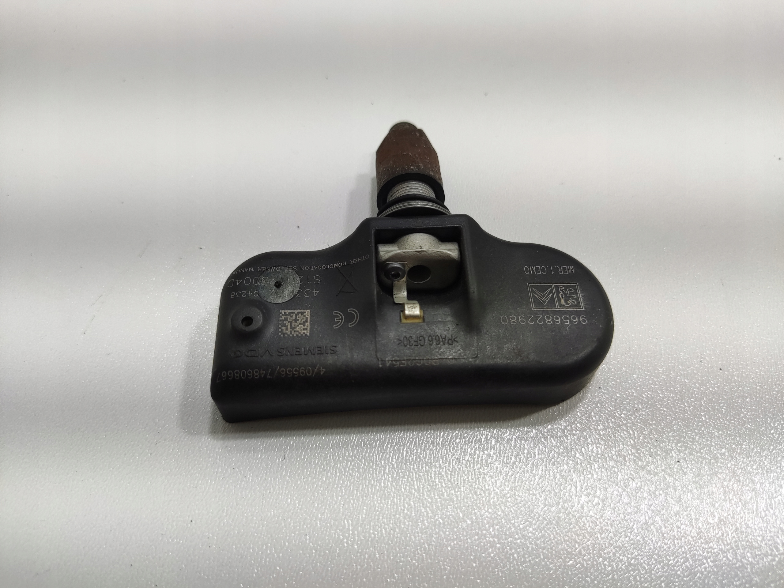 ČIDLO TLAKU PNEUMATIK TPMS PEUGEOT CITROEN 9656822980