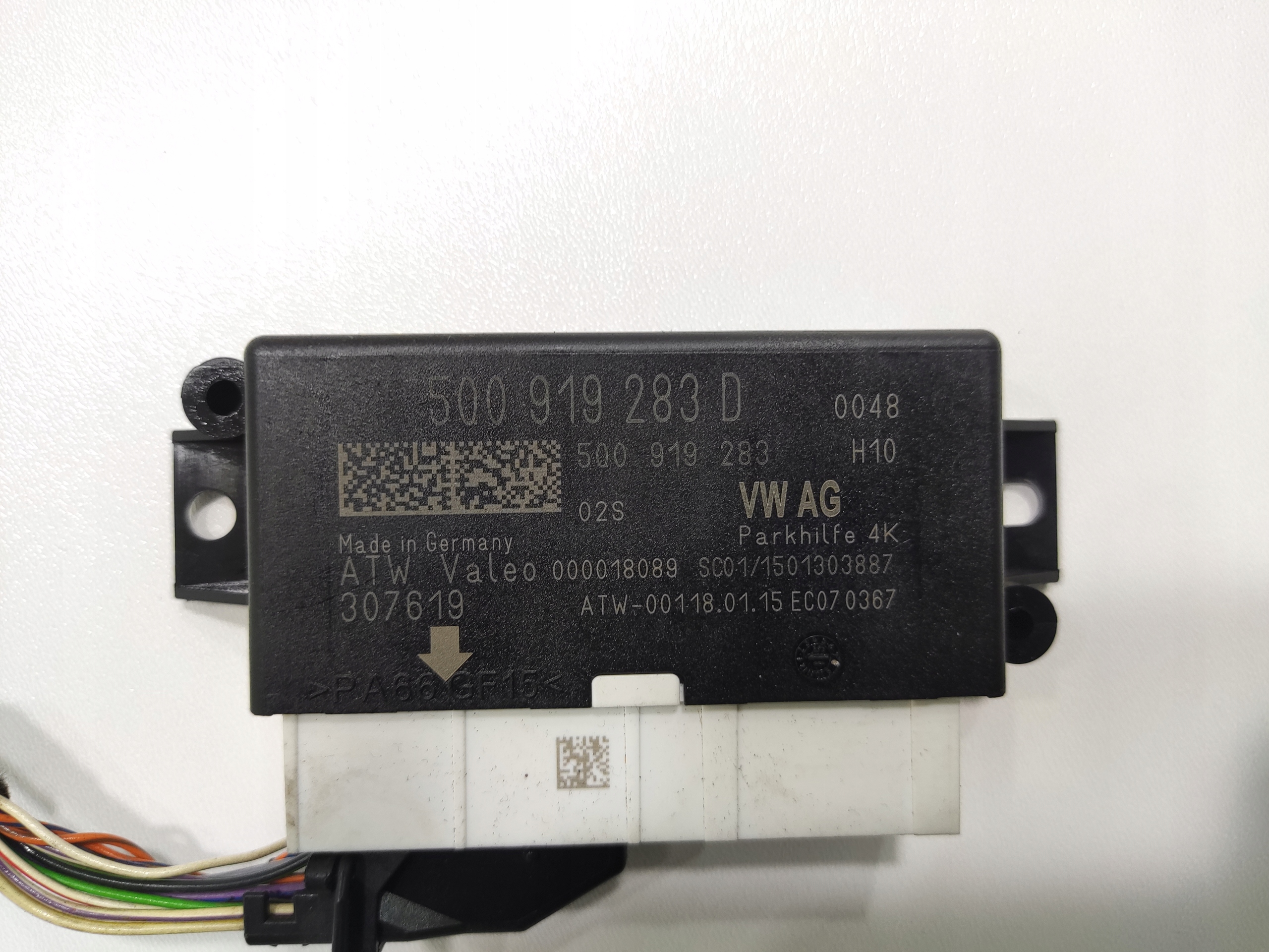 MODUL RIADIACA JEDNOTKA PARKOVACÍCH SENZOROV PDC SEAT LEON III 5F 5Q0919283D 12-16