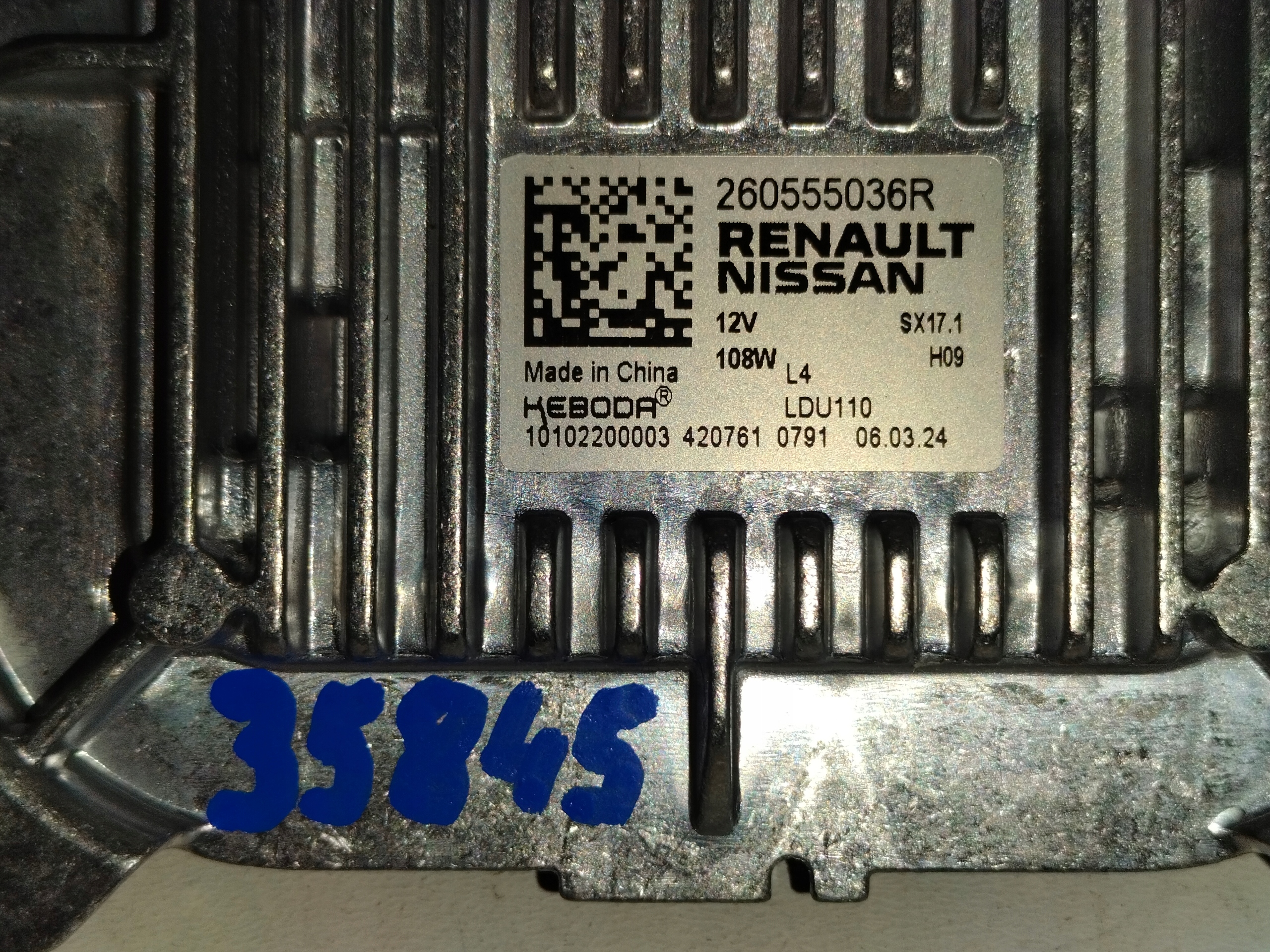 MENIČ NAPÄTIA MODUL LED RENAULT MEGANE V AUSTRAL ESPACE VI 22- NISSAN