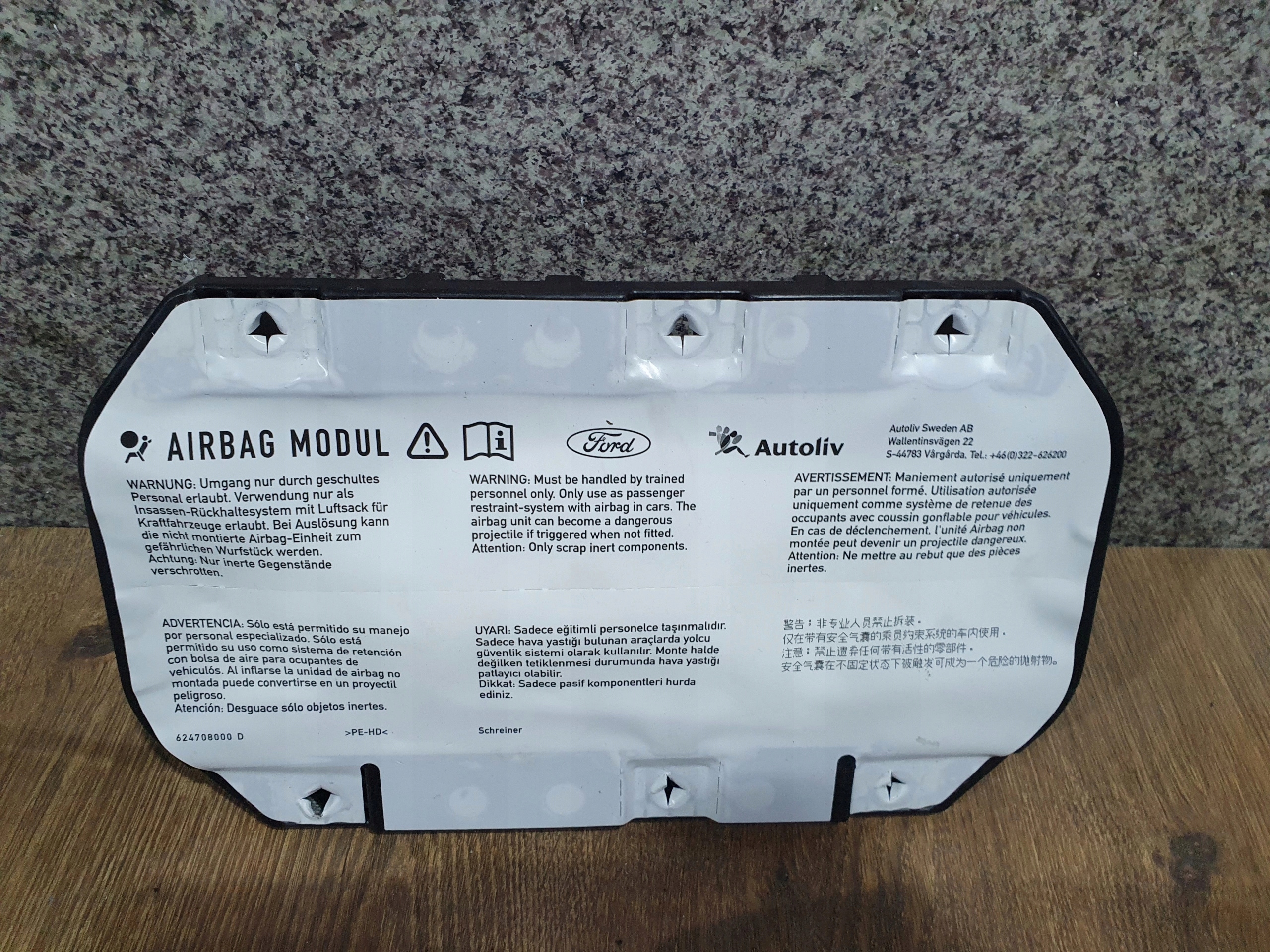 FORD C MAX MK2 LIFT AIRBAGY BEZPECNOSTNE PASY