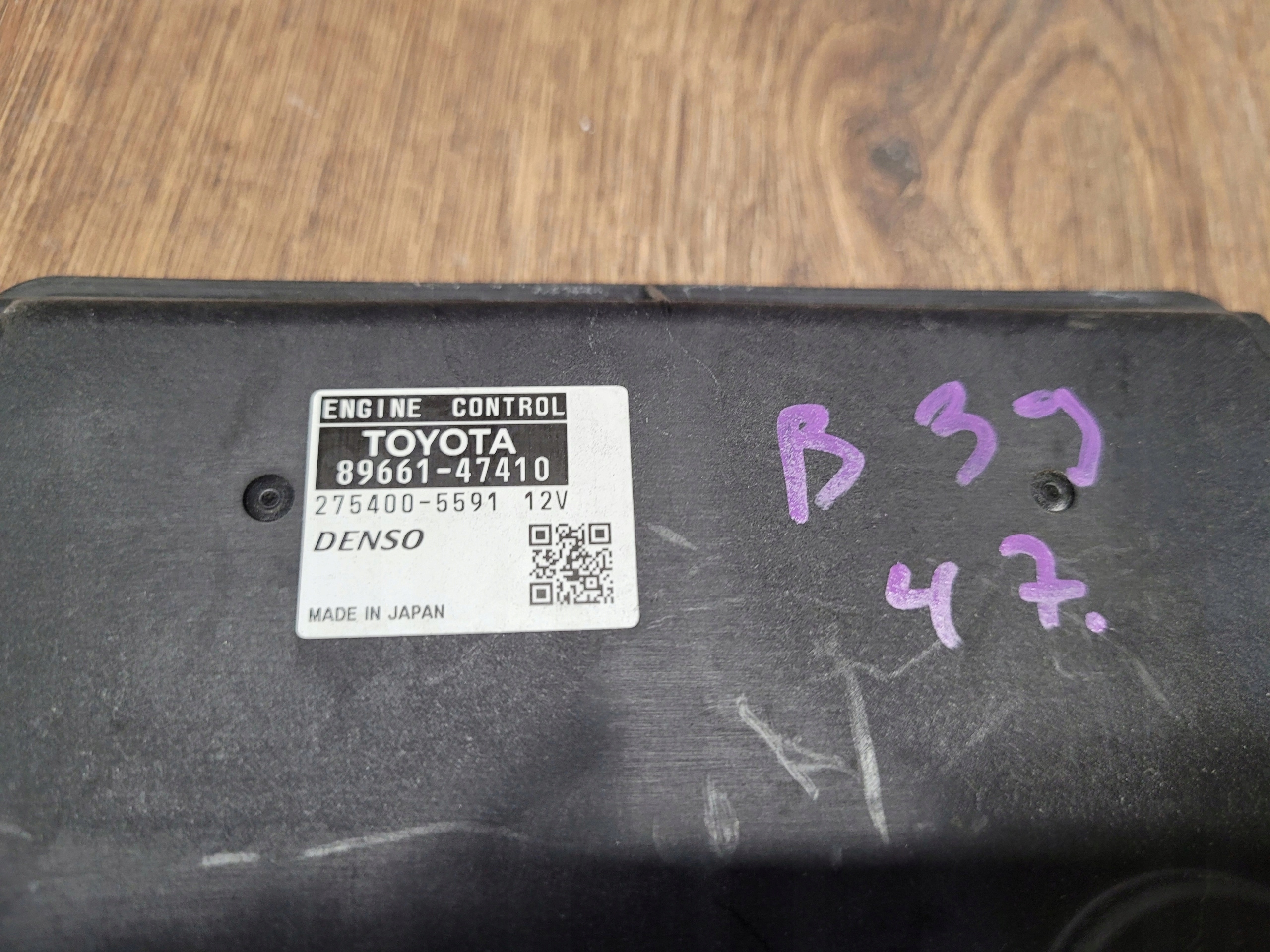 TOYOTA PRIUS III RIADIACA JEDNOTKA MOTORA 89661-47410