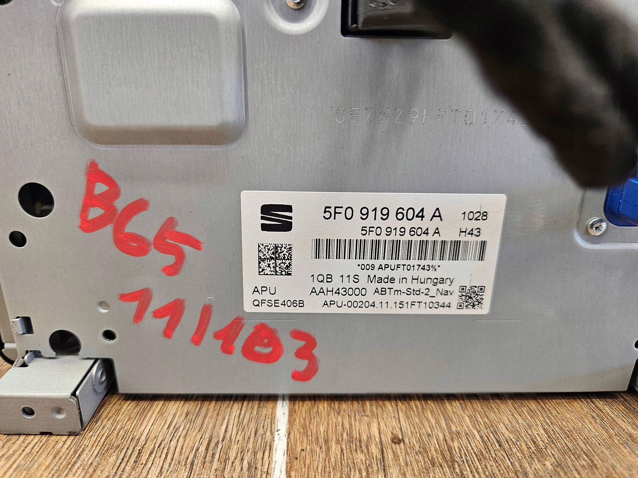 Seat Leon III 3 5F0919604A RADIO DISPLEJ DISPLEJ