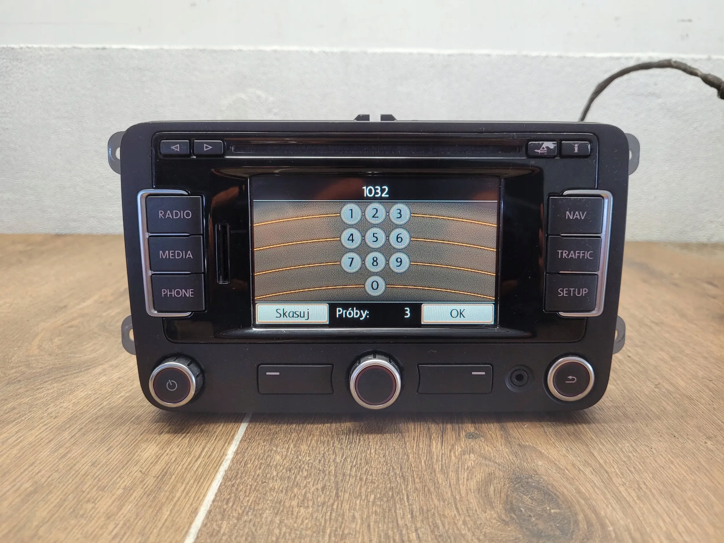 Volkswagen Sharan PASSAT 3C0035279M RADIO NAVIGACIA RNS315