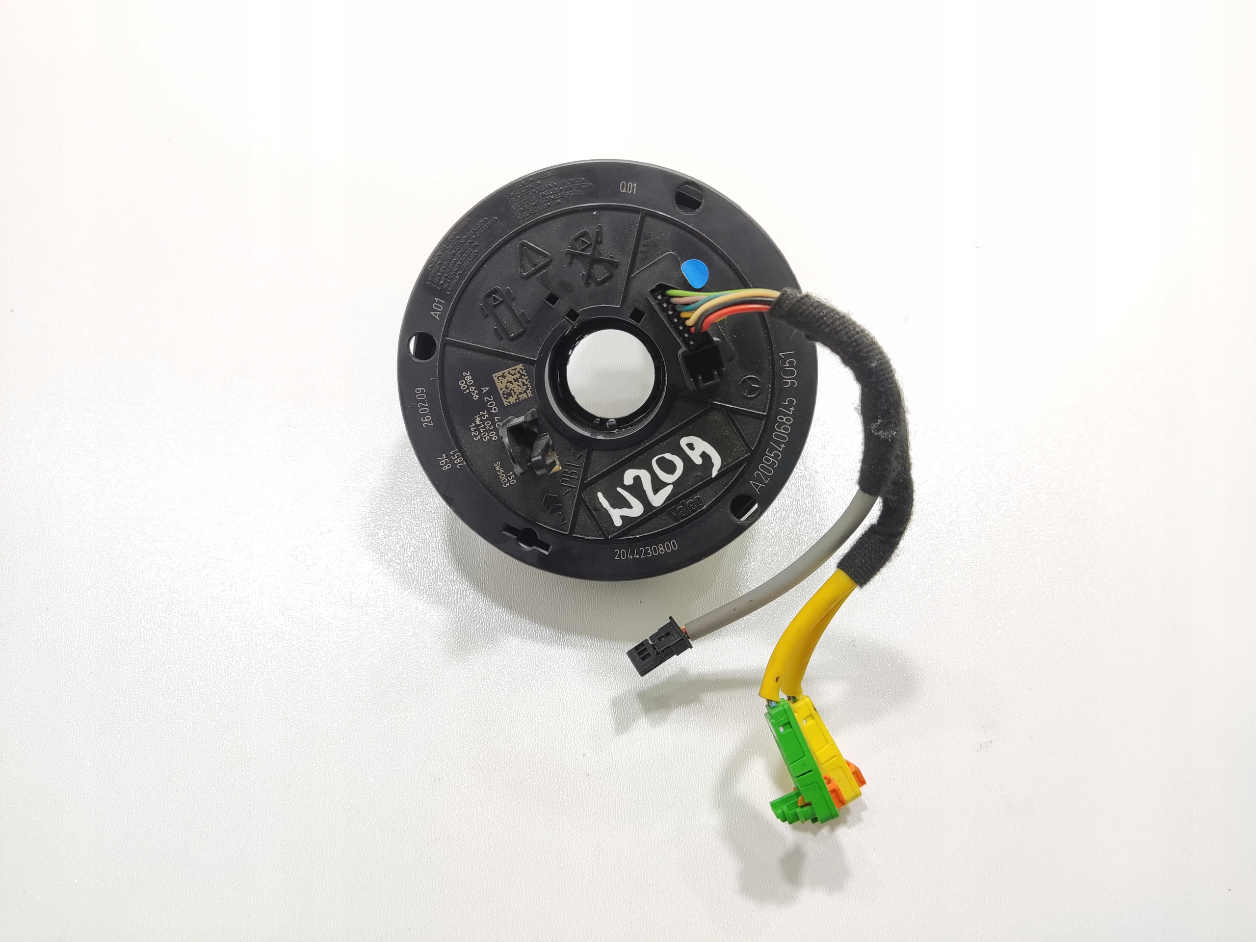 AIRBAGOVY KRUZOK POD VOLANT MERCEDES CLK W209 209 A2094640718 A2095406845 2005-09
