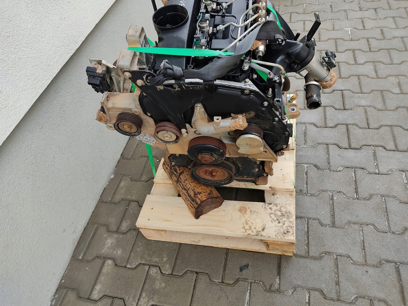 MOTOR LAND ROVER DEFENDER 2.4 TDCI 244DT 244 DT DT244 118.254 KM