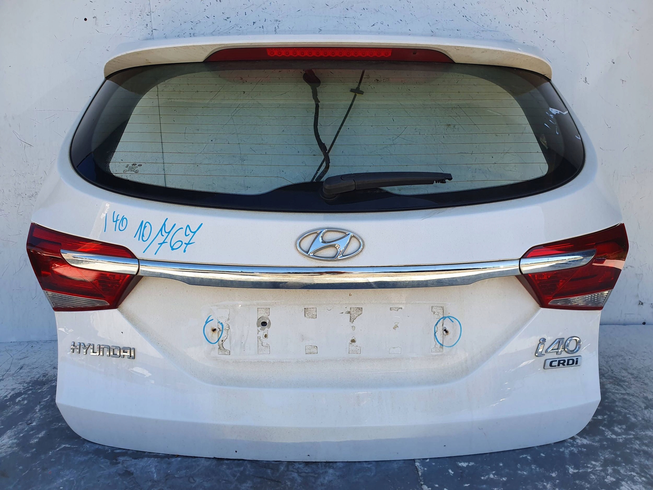 Hyundai i40 kombi ZADNA KAPOTA