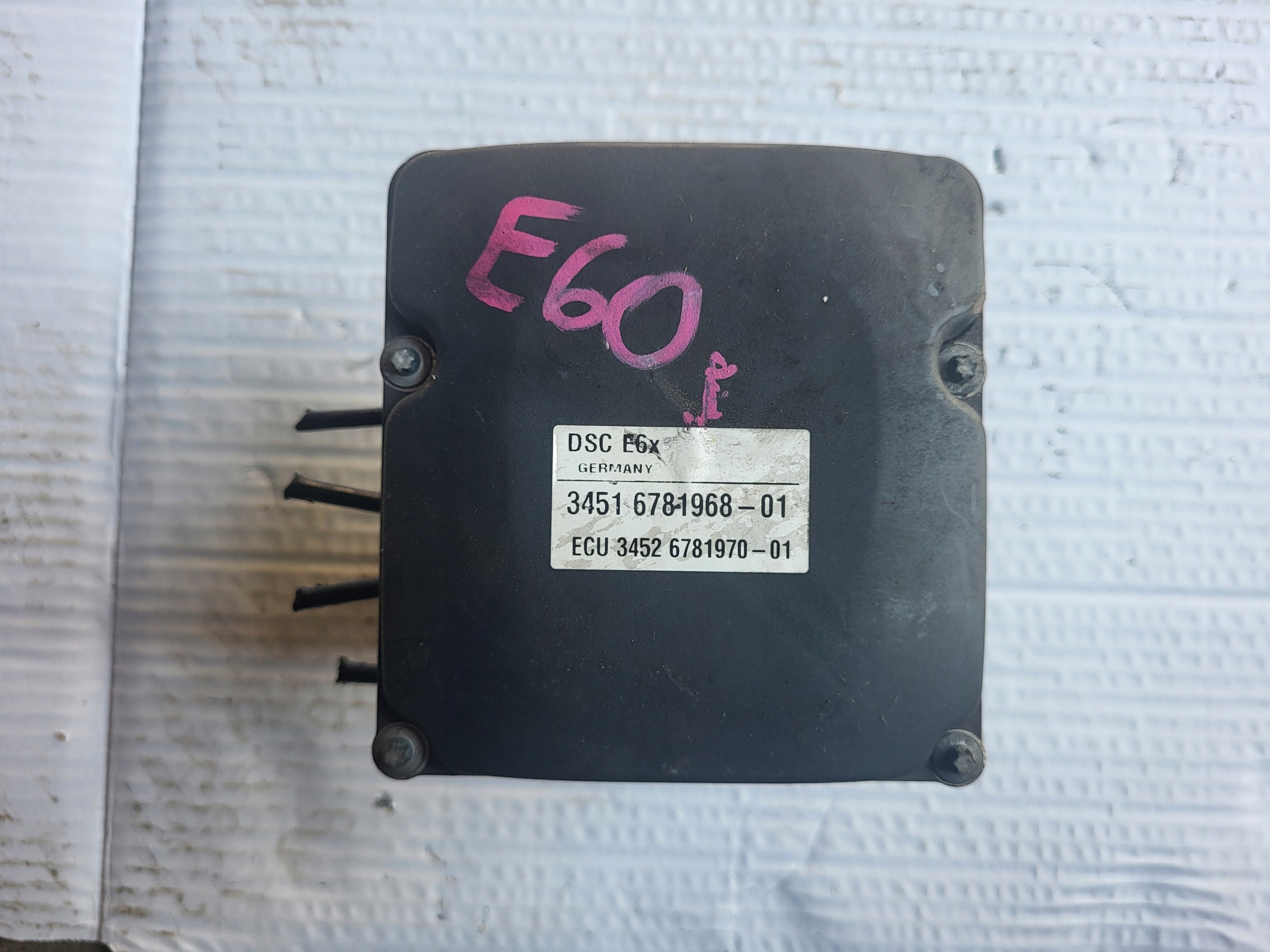 RIADIACA JEDNOTKA KOCKA ABS BMW 5 series 08-11 E60 ECU 34526781970
