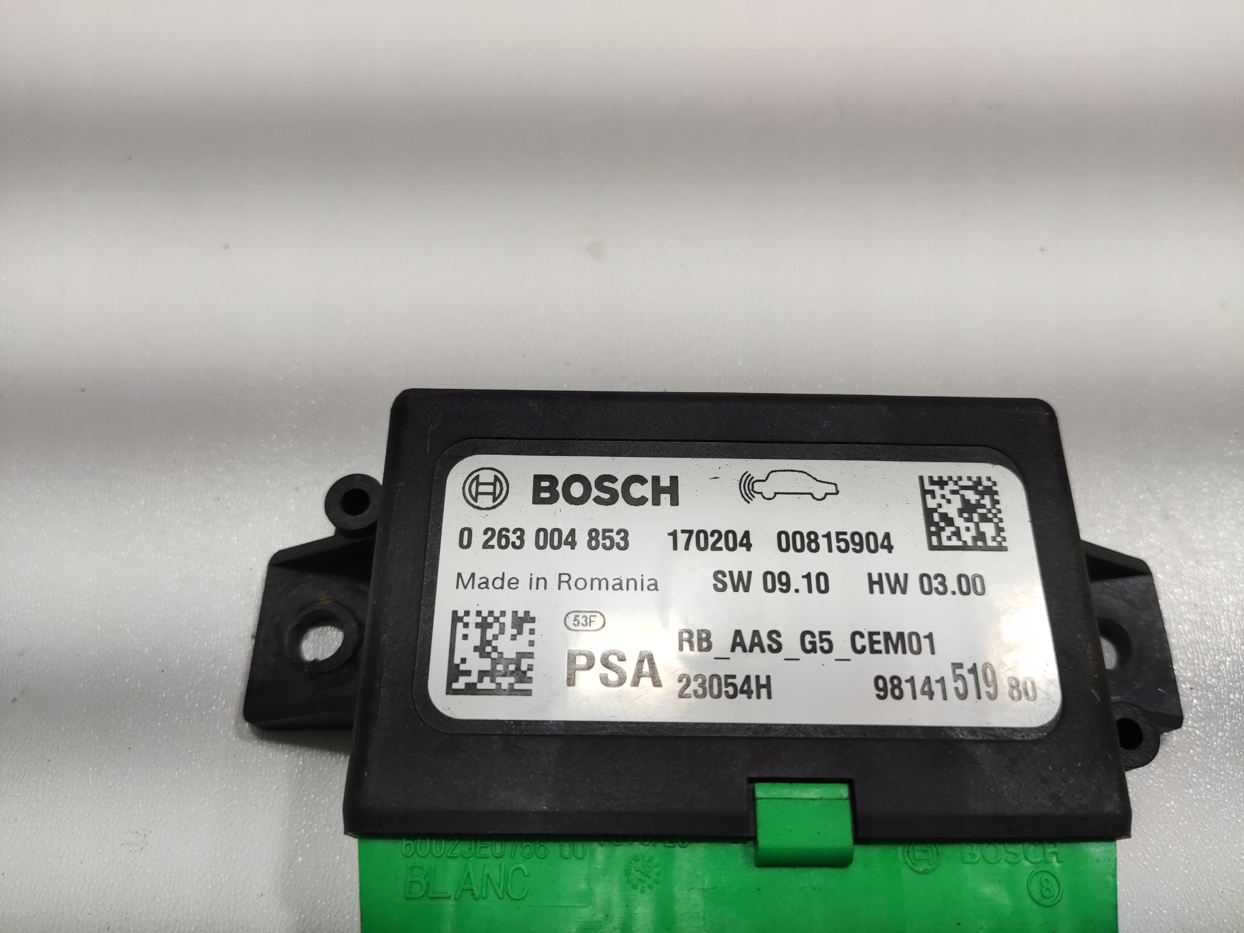 MODUL PDC PDC PEUGEOT 208 I 2012-2019 9814151980