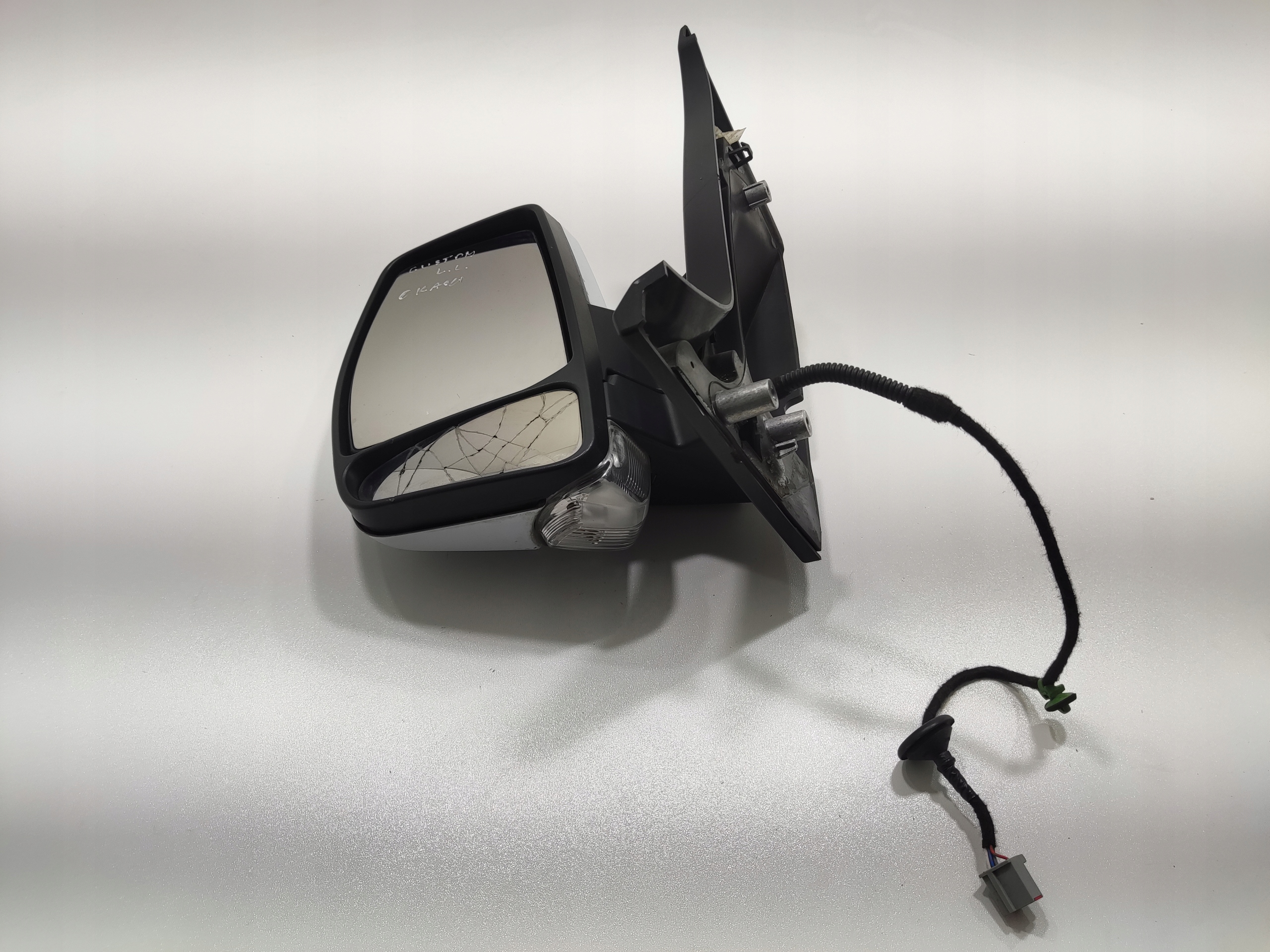 ĽAVÉ ZRKADLO ELEKTRICKÉ FORD TRANSIT CUSTOM MK1 2017-2023 LIFT 6 KABEL