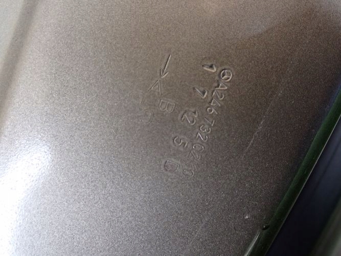 MERCEDES W246 246 B-KLASA12- PRAVE ZADNE DVERE
