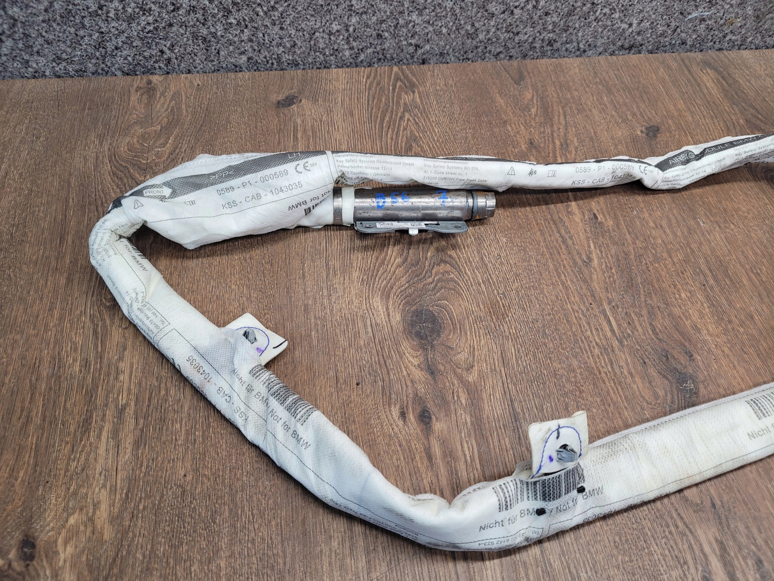 BMW 5 G30 LAVY STROPNY AIRBAG