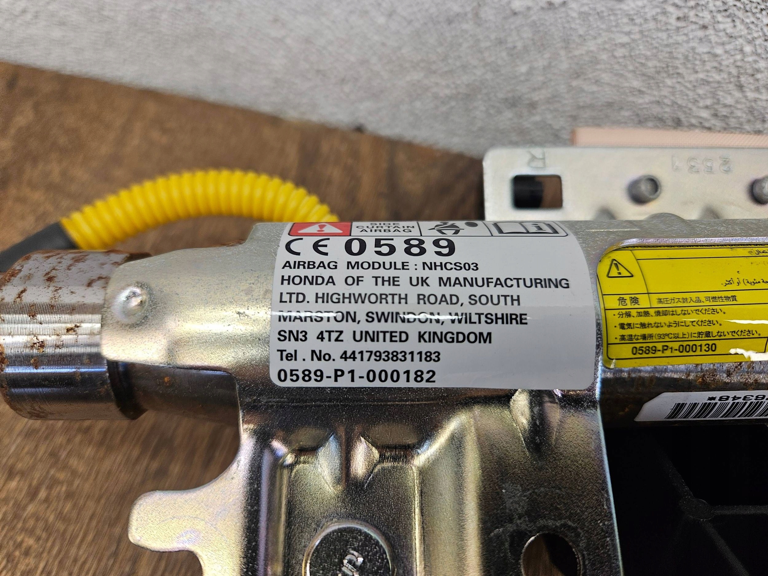 Honda CR-V 4 IV 7800-TIG-G811 PRAVY STROPNY AIRBAG