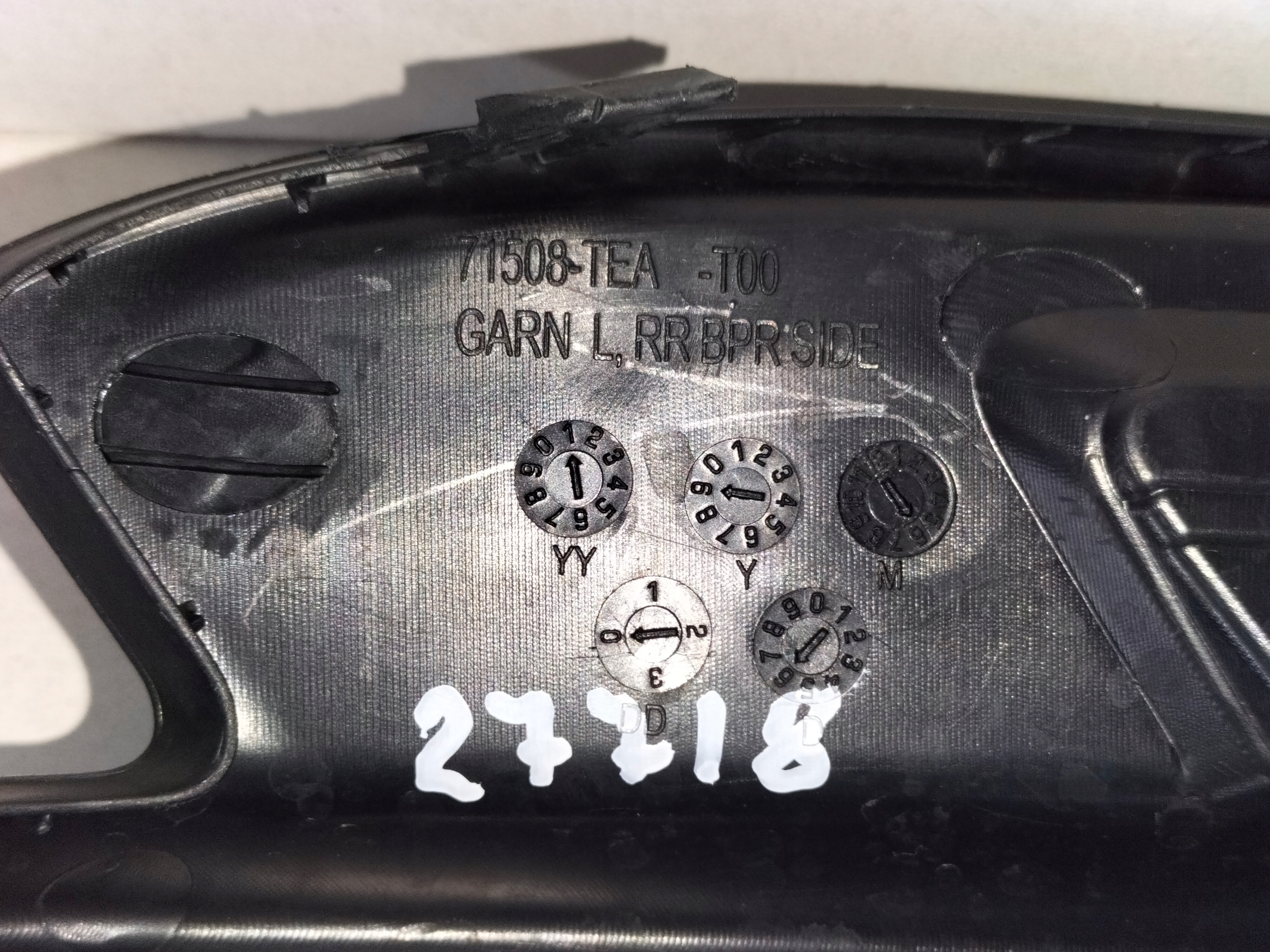 LAVA ZADNA MRIEZKA LISTA HONDA CIVIC X 17- SDN