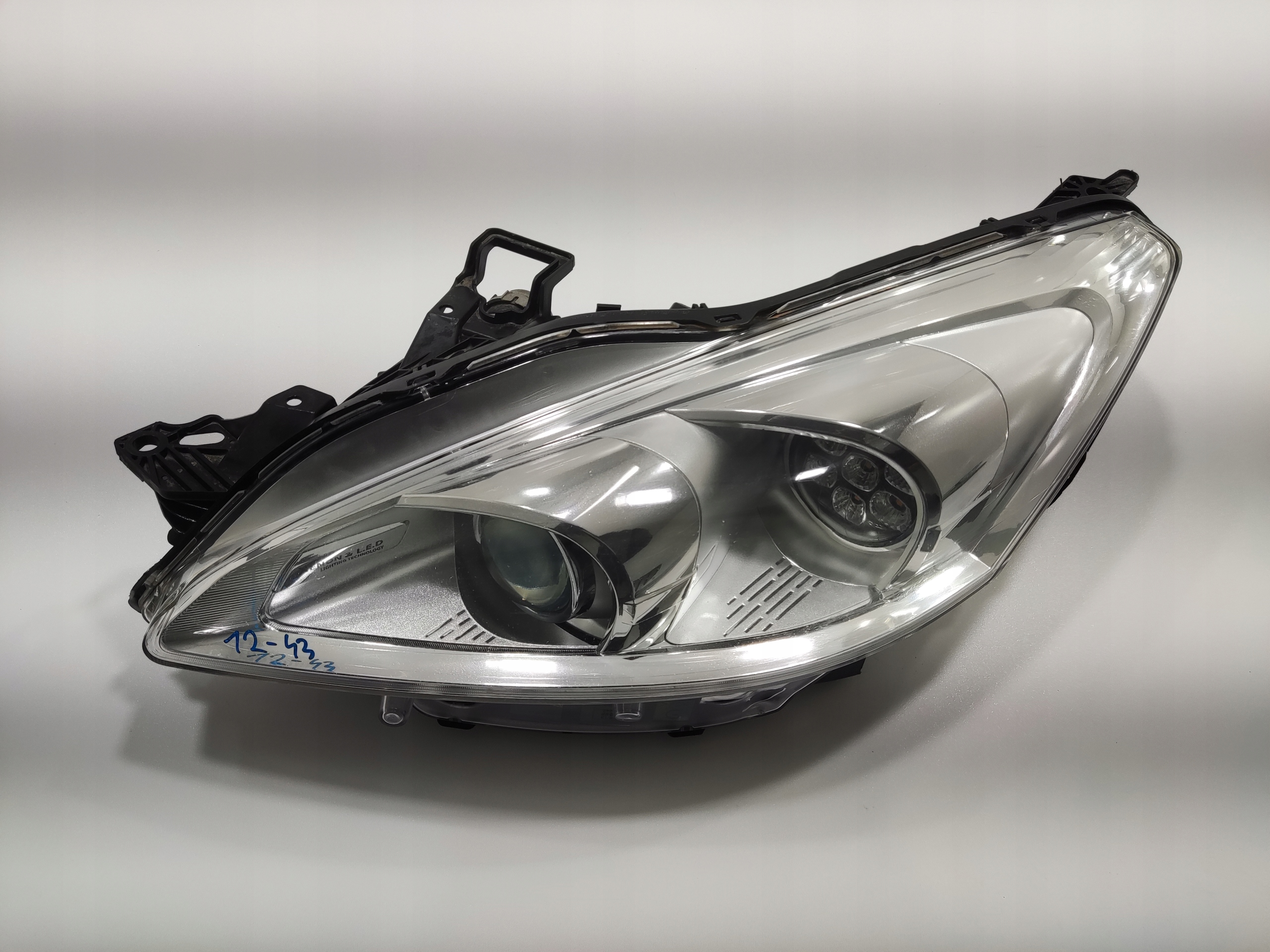 ĽAVÉ PREDNÉ SVETLO XENON LED PEUGEOT 508 I RXH 9676591580 10-14 EUROPA
