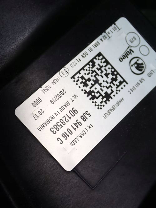 SKODA RAPID BI XENON LED LIFT 16- PRAVE PREDNE SVETLO