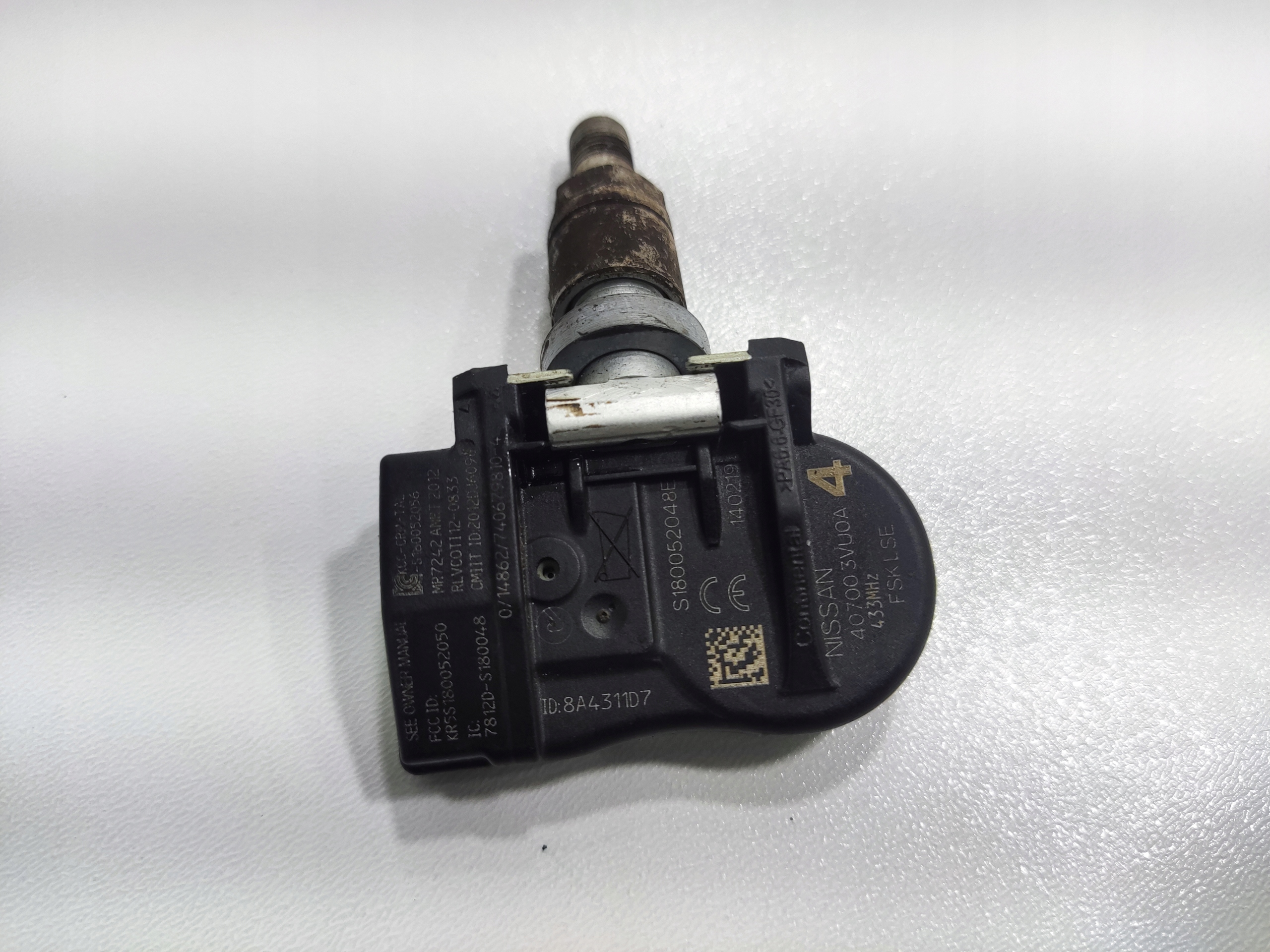ČIDLO TLAKU PNEUMATIK TPMS NISSAN PULSAR C13 407003VU0A 2014-2018