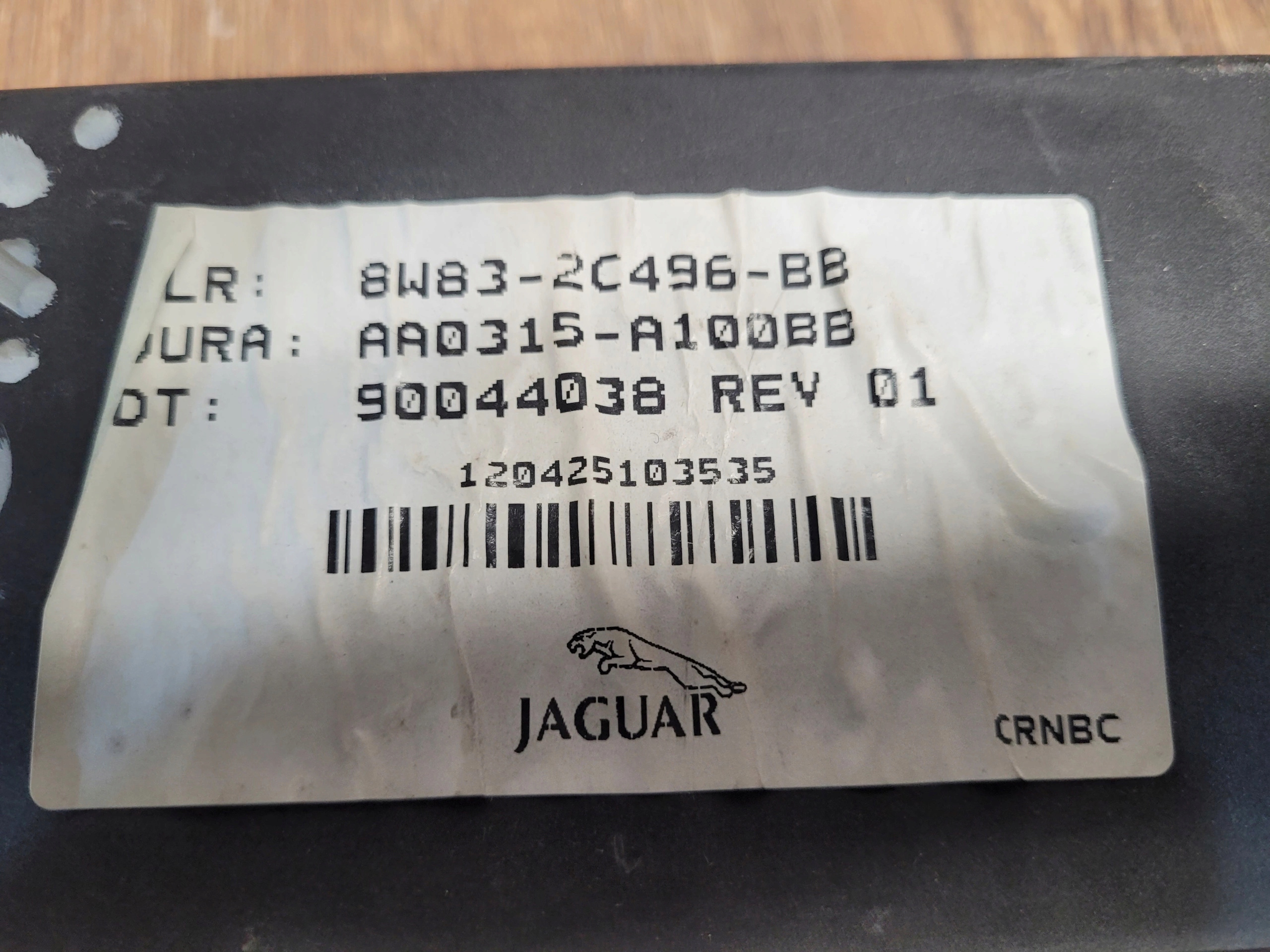 JAGUAR XF LIFT X250 MODUL RUCNEJ BRZDY 8W83-2C496-BB