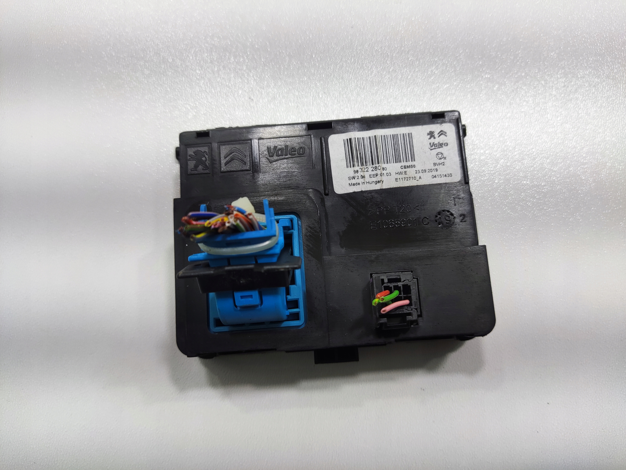 MODUL RIADIACA JEDNOTKA KLIMATIZACIE PARTNER BERLINGO IV 9832228080 2019-2024