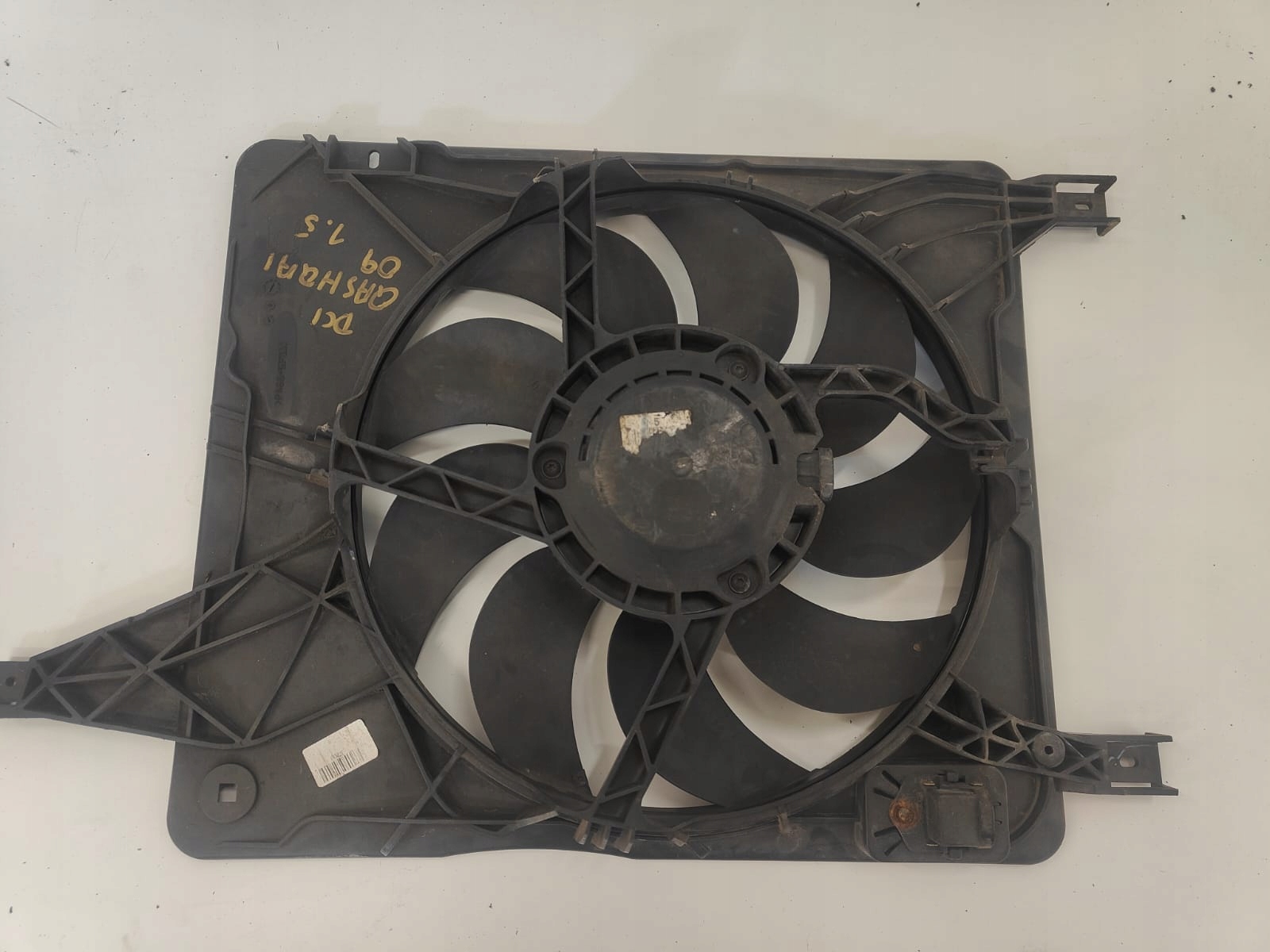 Nissan QASHQAI j10 1.5 diesel VENTILATOR CHLADICA