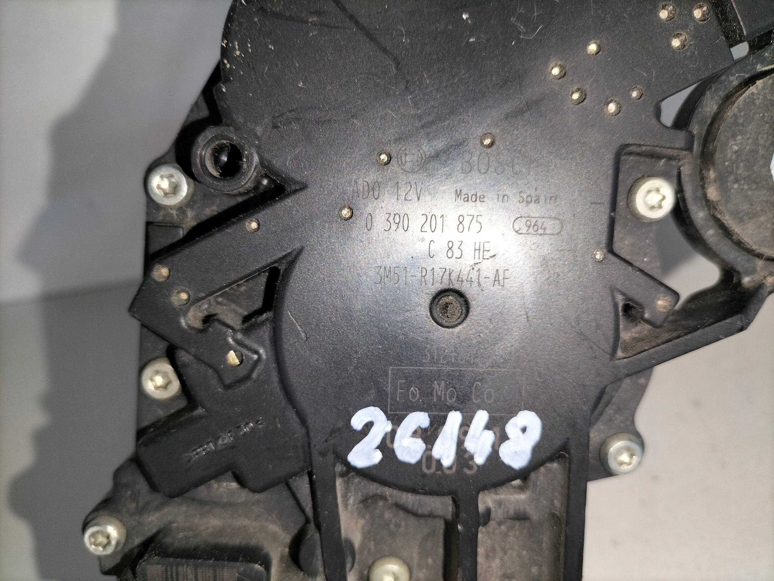 ZADNÝ MOTORČEK STIERAČOV FORD FOCUS MK2 08- C-MAX