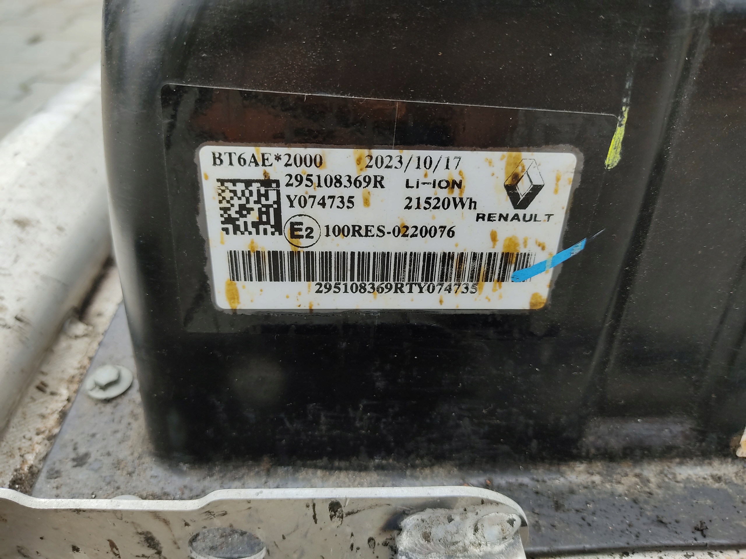 BATERIA AKUMULATOR RENAULT TWINGO E-TECH III ZE 295108369R 21,5 kWH 2020-24