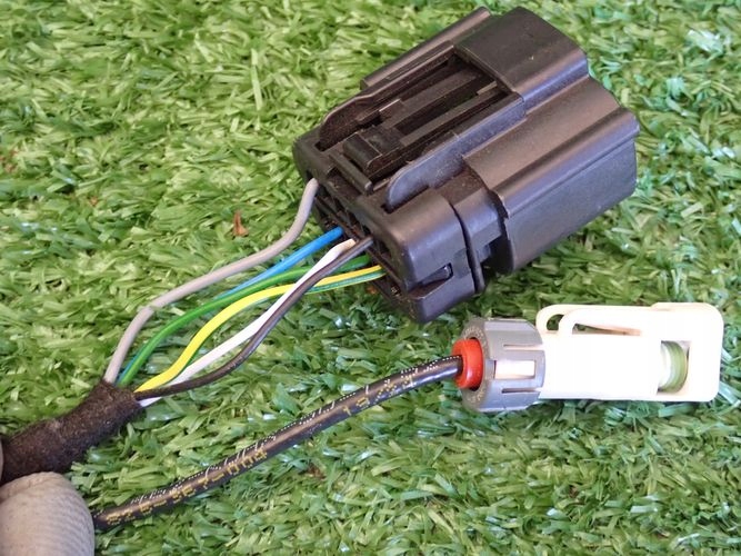 FORD TRANSIT CUSTOM LIFT 23- ĽAVÉ ZRKADLO 6 PIN ANTENA