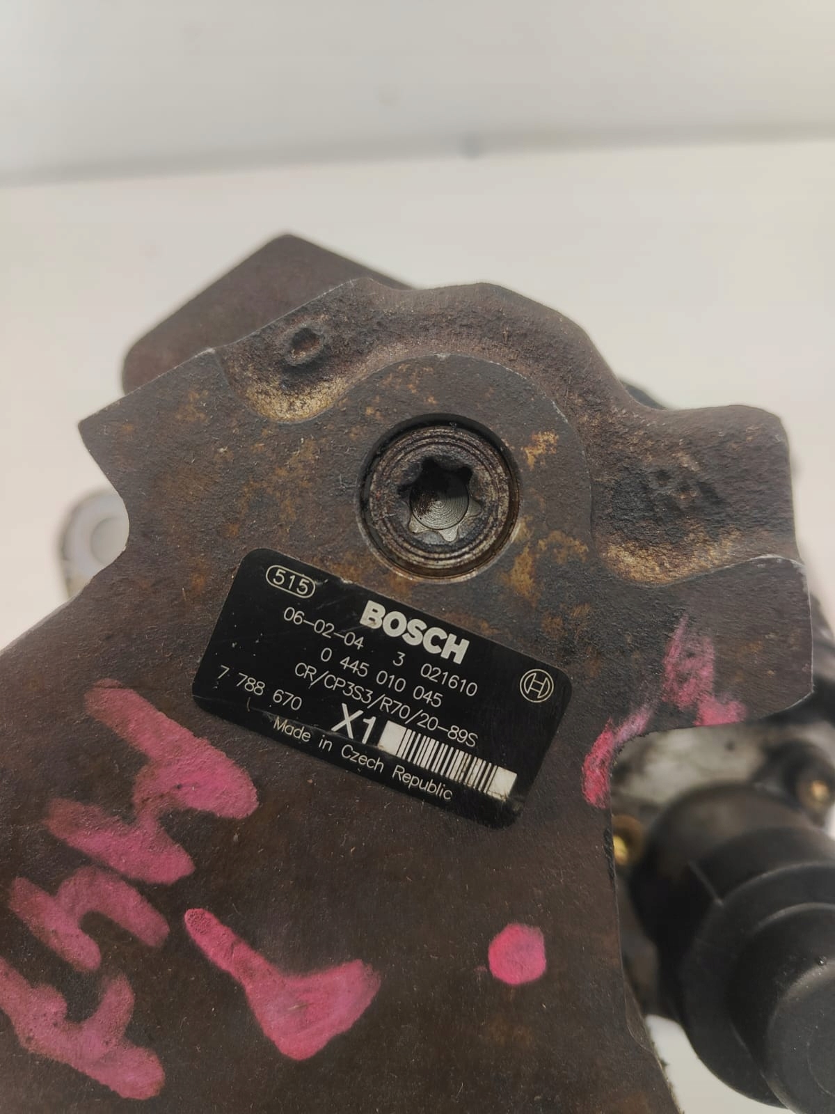 BMW m47 2.0 diesel 0445010045 7788670 ČERPADLO VYSOKÉEGO CIŚNIENIA VSTREKOVACIA TRYSKAOWA