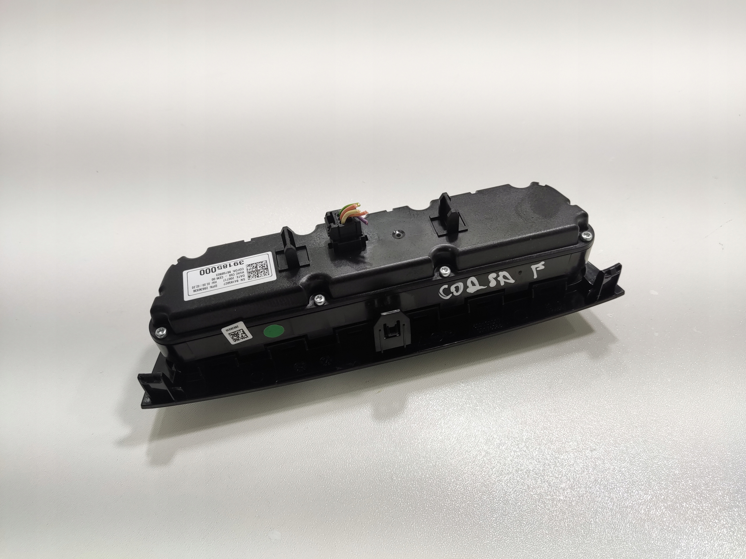 OVLADANIE KURENIA OPEL CORSA E-CORSA F 39185000 2019-2024 EUROPA