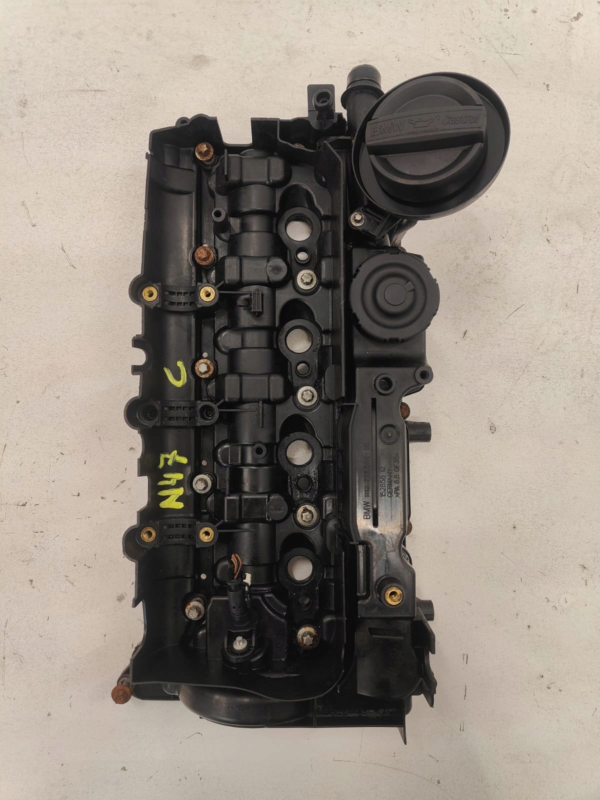 BMW V e90 n47d20c 7810584-05 KRYT VEKO VENTILOV KRYT