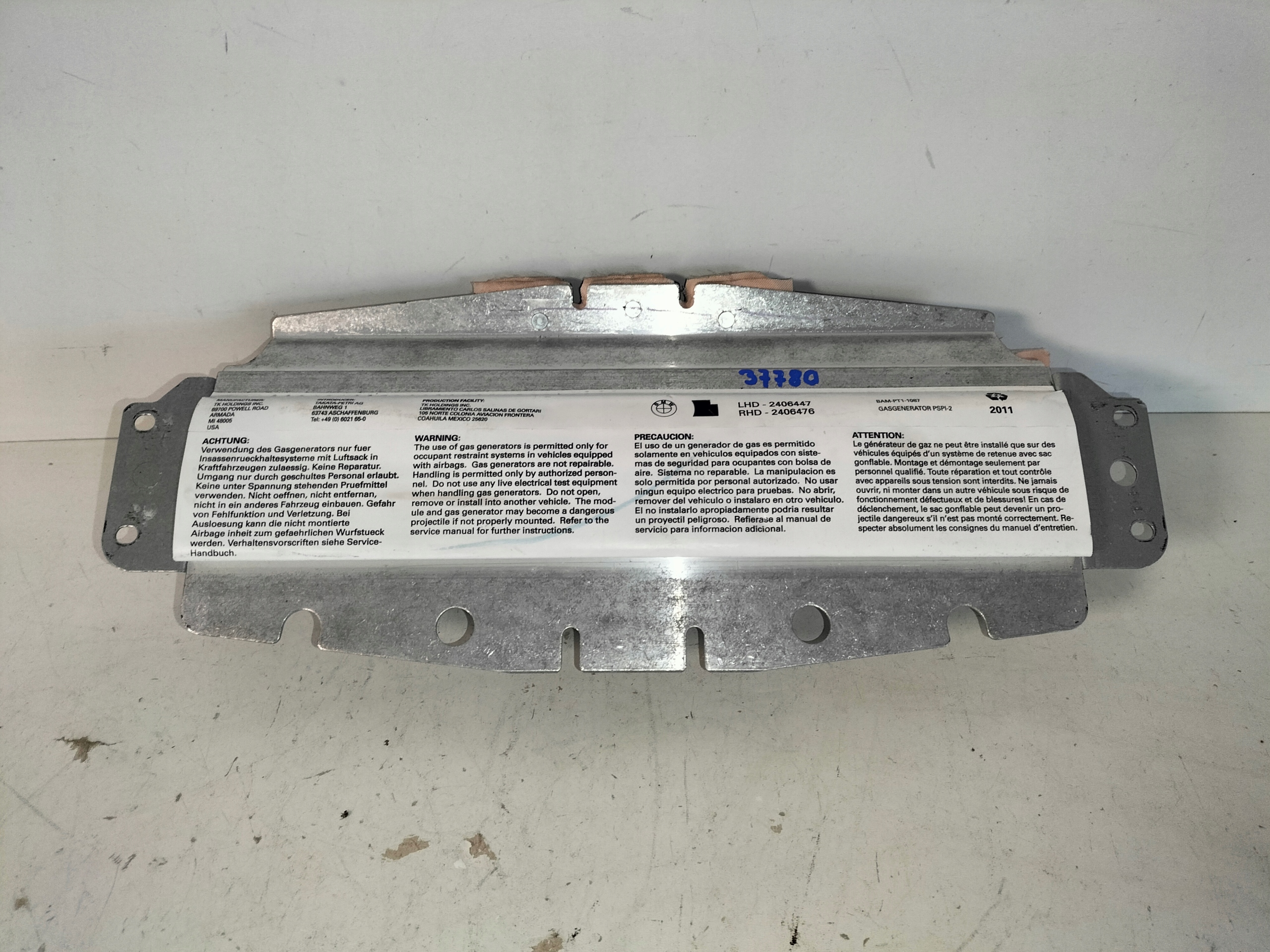 AIRBAG SPOLUJAZDCA PRAVY BMW X5 E70 X6 E71 06-