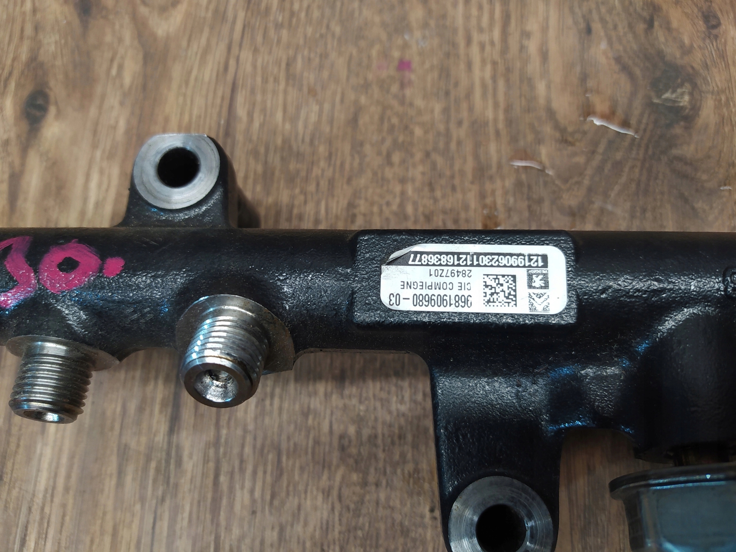 PEUGEOT 2.0 HDI VSTREKOVACIA RAMPA 9681909680