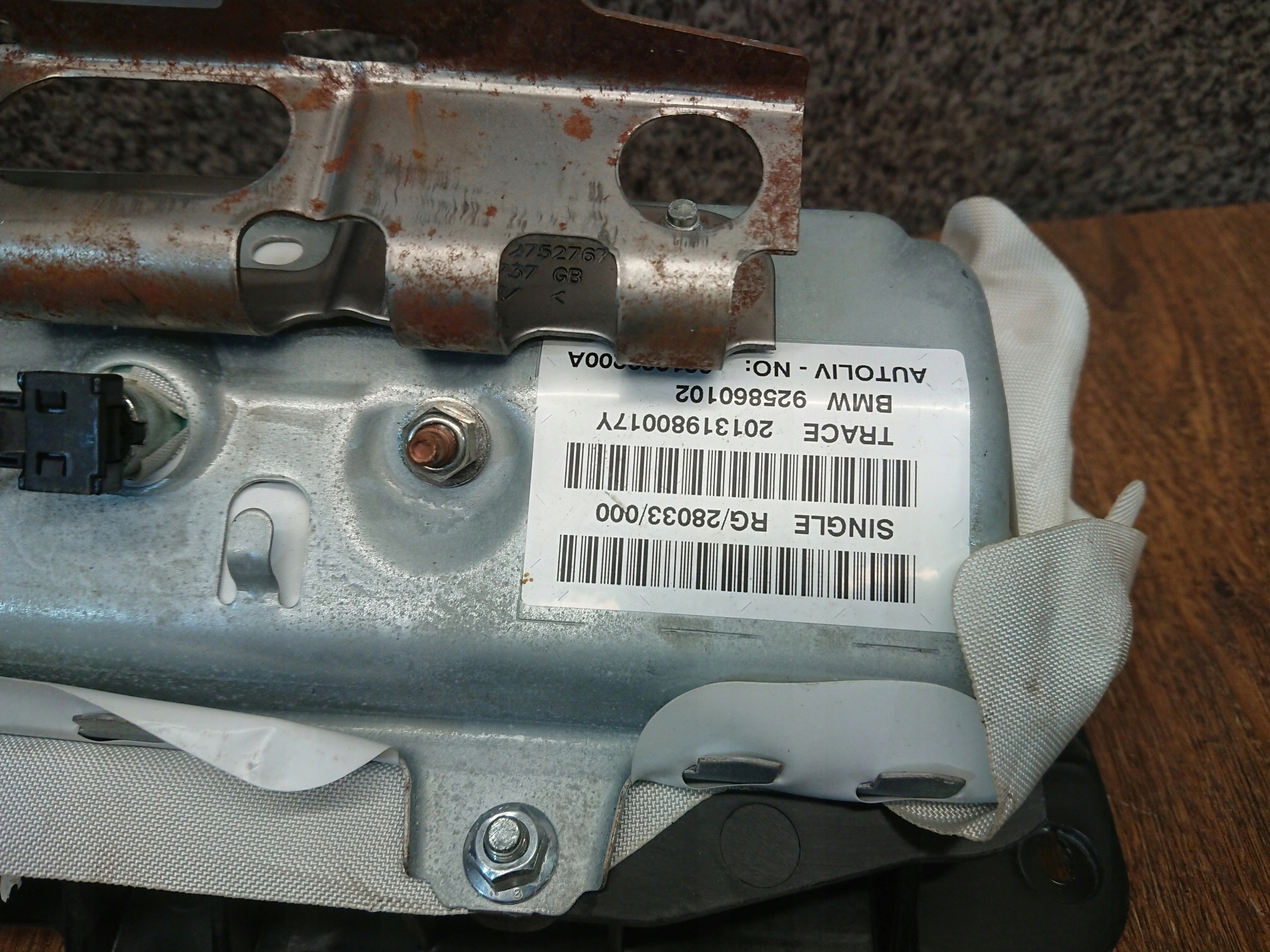 MINI COOPER R56 AIRBAGY BEZPECNOSTNE PASY