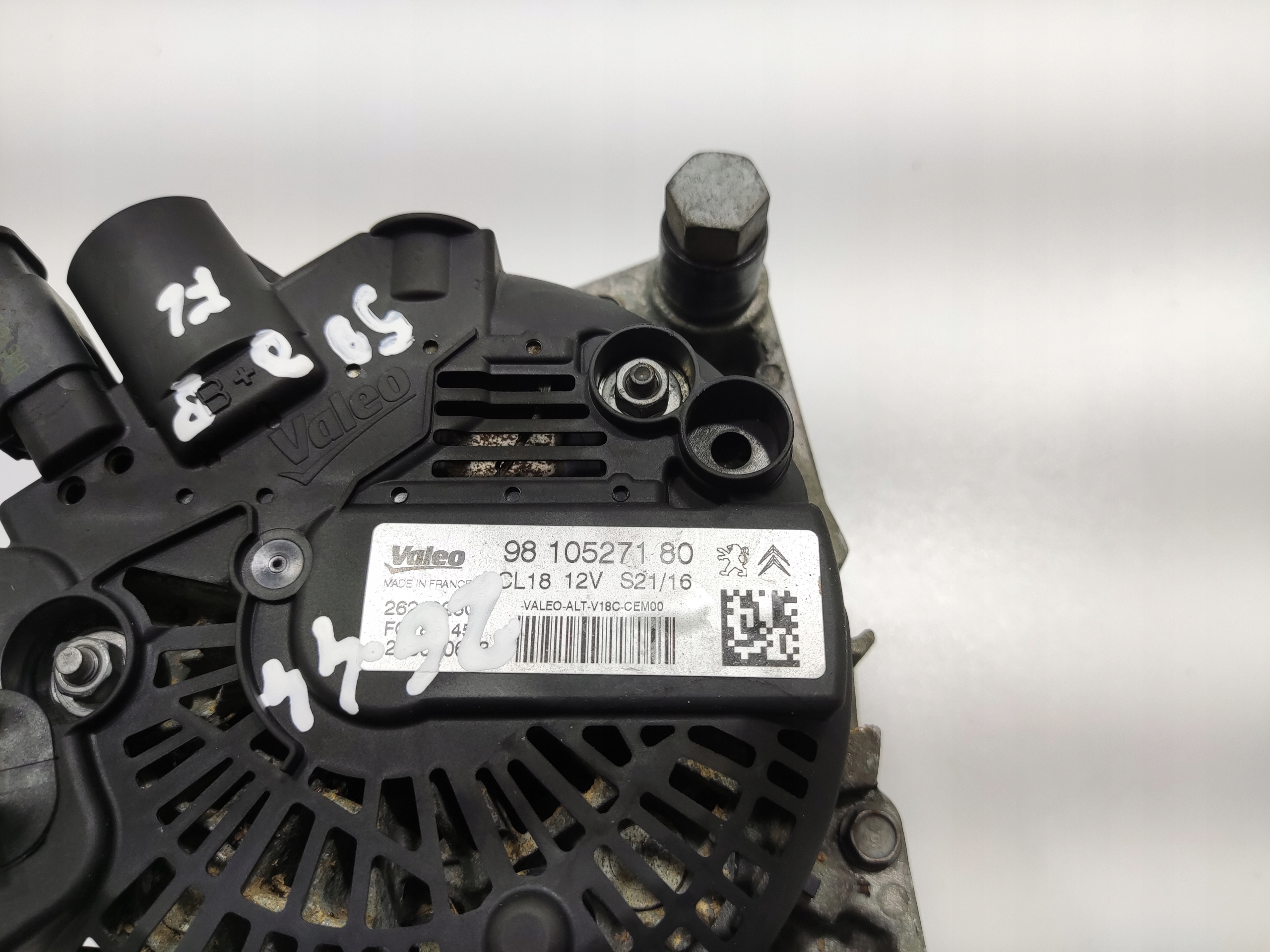 ALTERNÁTOR PEUGEOT 5008 I 1.6 E-HDI 2013-2016 LIFT 9810527180