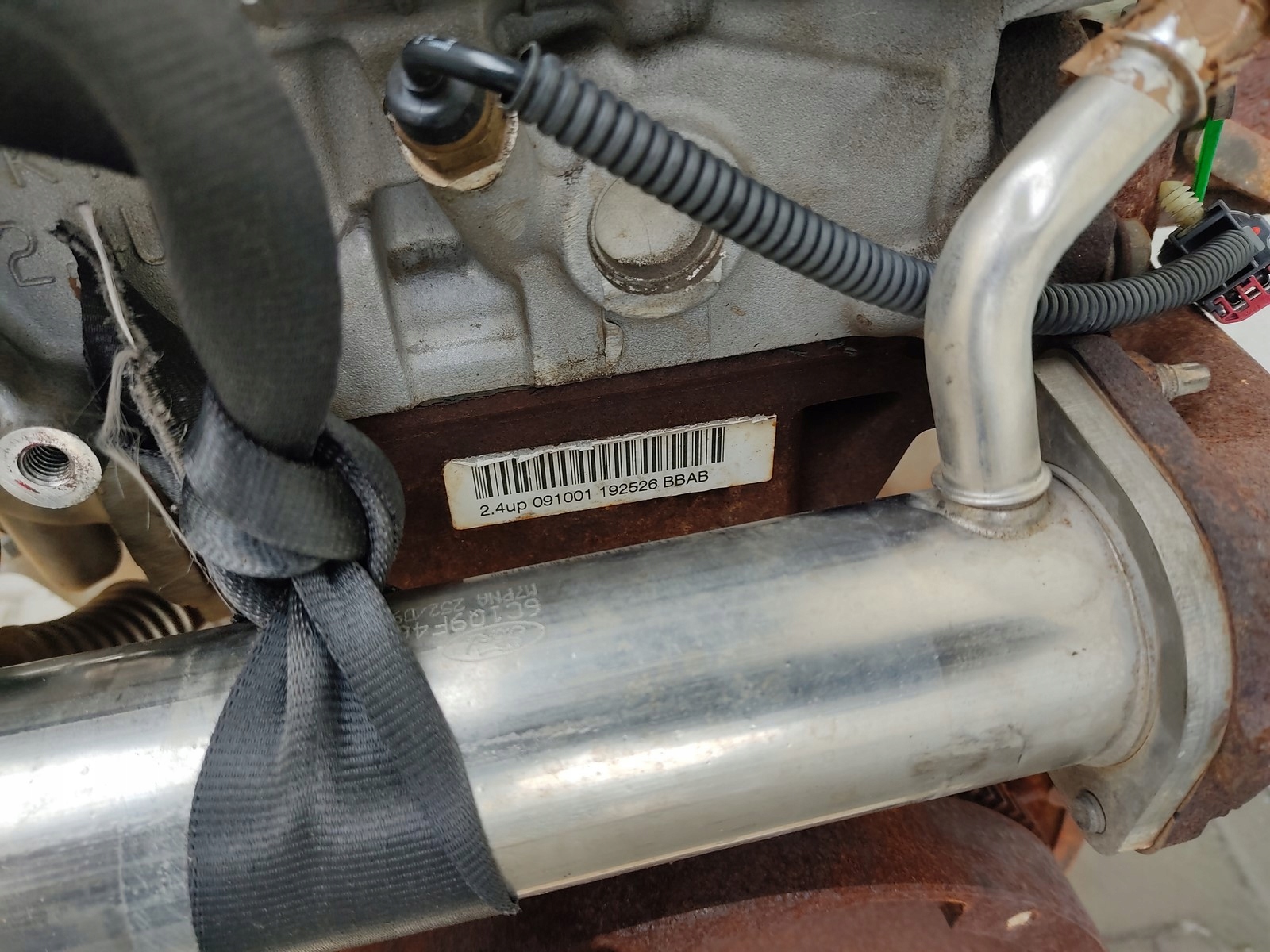 MOTOR LAND ROVER DEFENDER 2.4 TDCI 244DT 244 DT DT244 118.254 KM