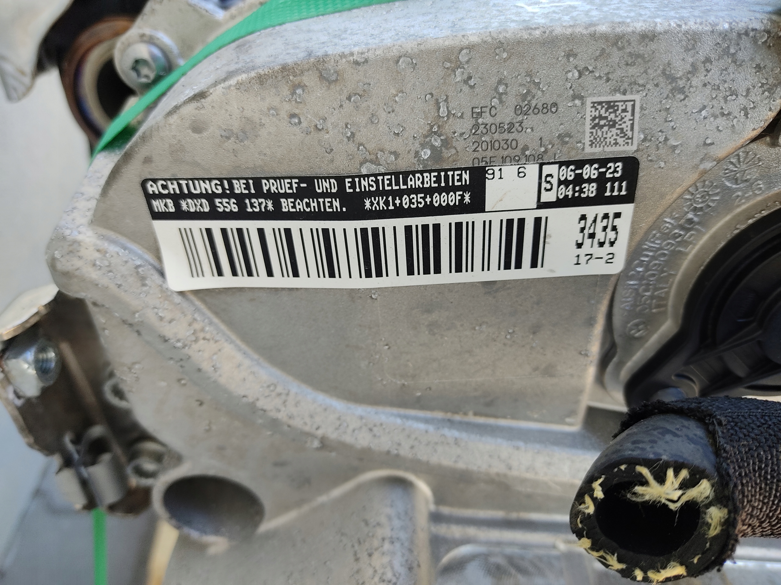 MOTOR TURBO VSTREKOVACIE TRYSKY VOLKSWAGEN T-ROC 1.5 TSI DXD 16.200 KM 20-