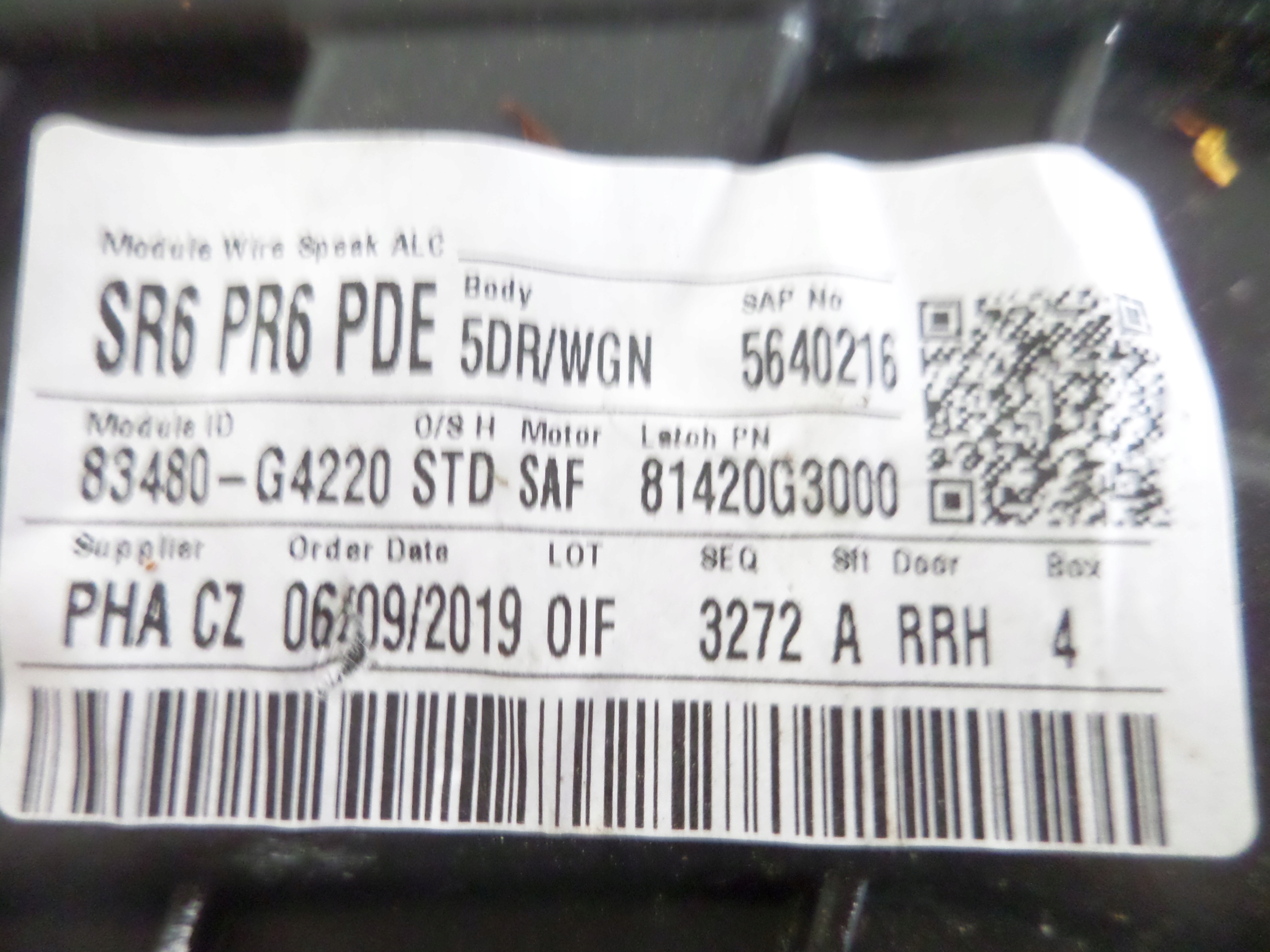PRAVE ZADNE STAHOVANIE OKNA HYUNDAI I30 III 17- HB/KOMBI