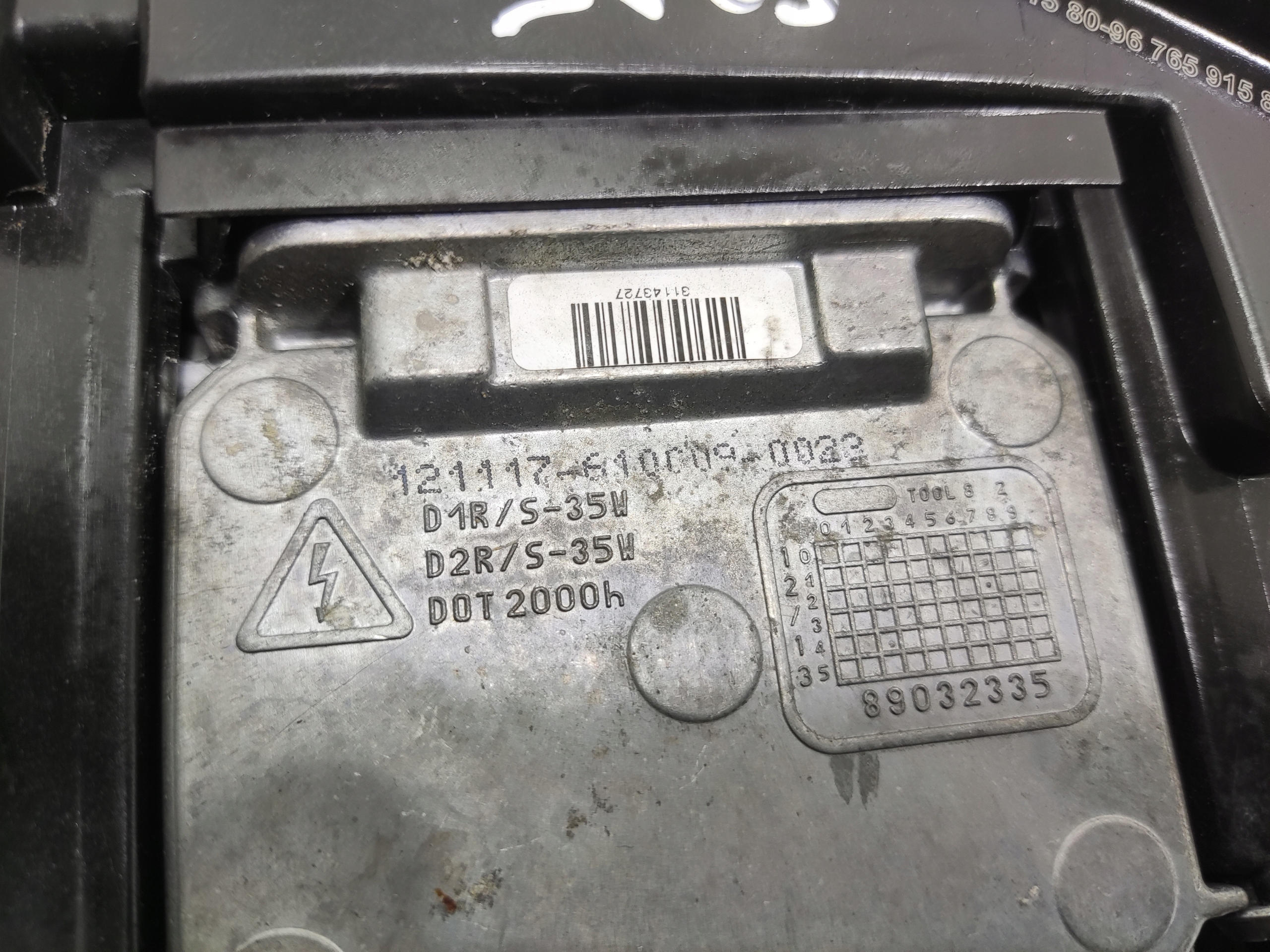 ĽAVÉ PREDNÉ SVETLO XENON LED PEUGEOT 508 I RXH 9676591580 10-14 EUROPA