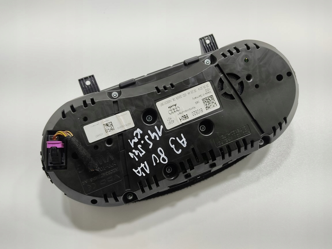 TACHOMETER BUDIKY AUDI A3 8V 1.6 TDI 8V0920860H 2012-2016 EUROPA