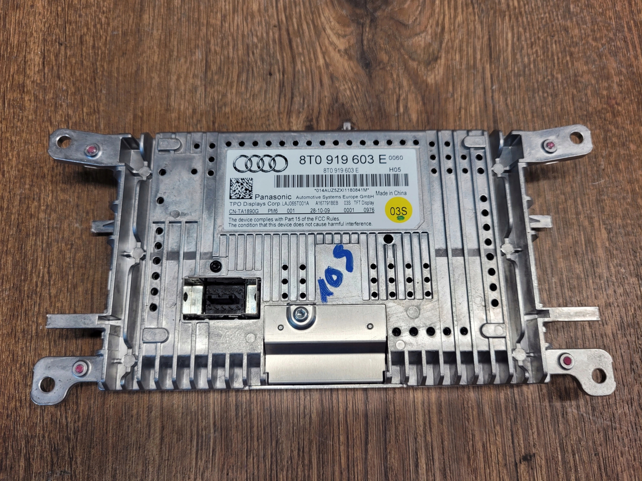 AUDI A4 A5 DISPLEJ 8T0919603E
