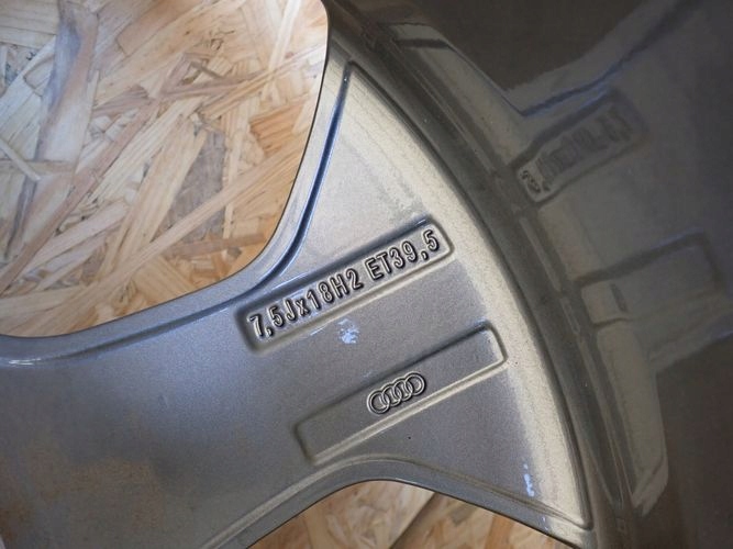 AUDI A1 7,5Jx18 ET39,5 5×100 HLINIKOVY DISK ELEKTRON 8X0071498AL