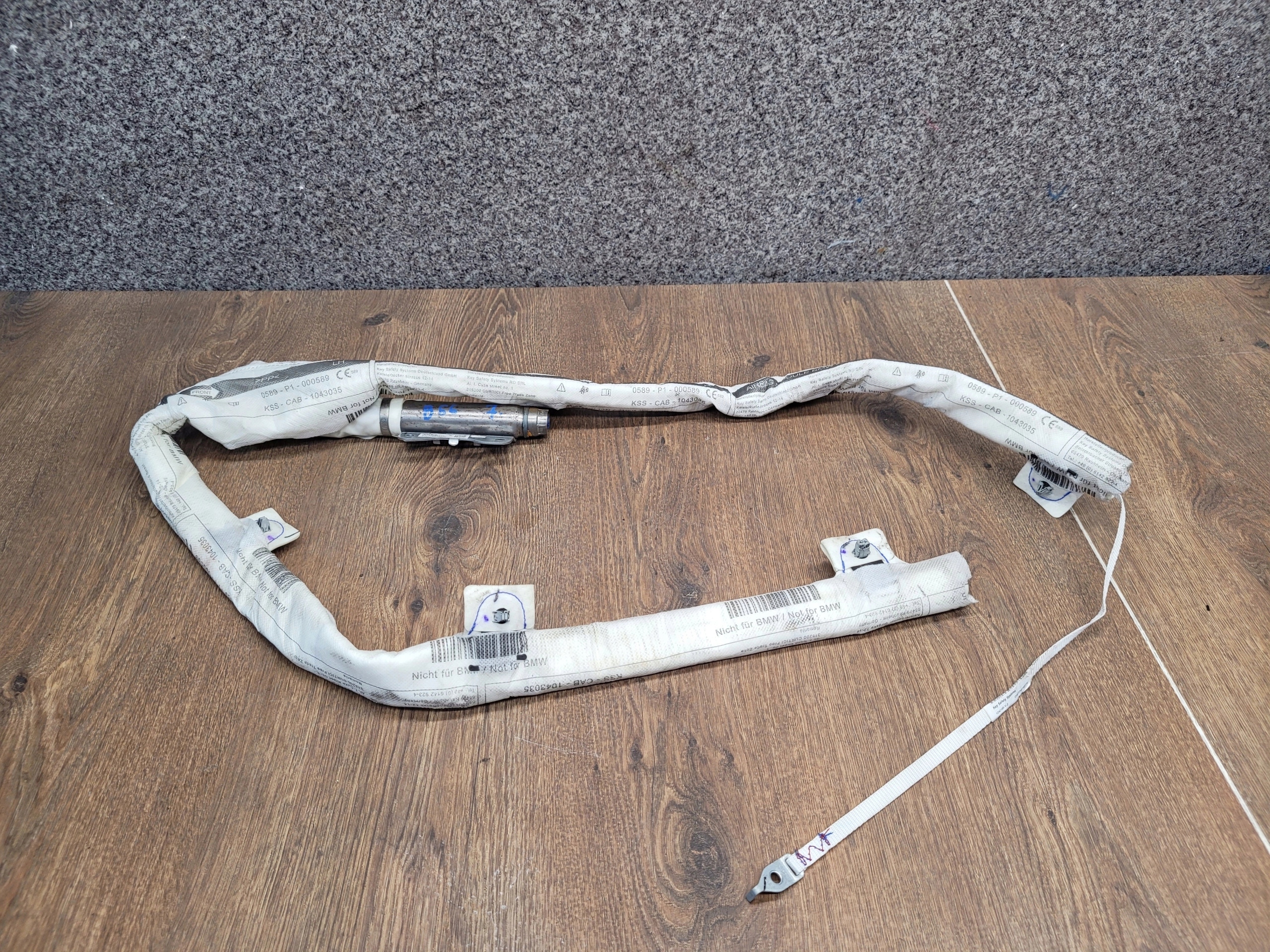 BMW 5 G30 LAVY STROPNY AIRBAG