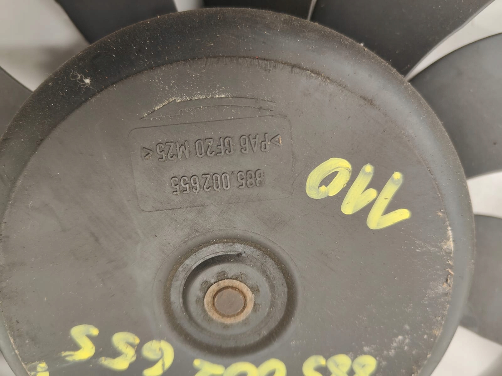 Audi A3 8P oe 885002655 VENTILATOR CHLADICA