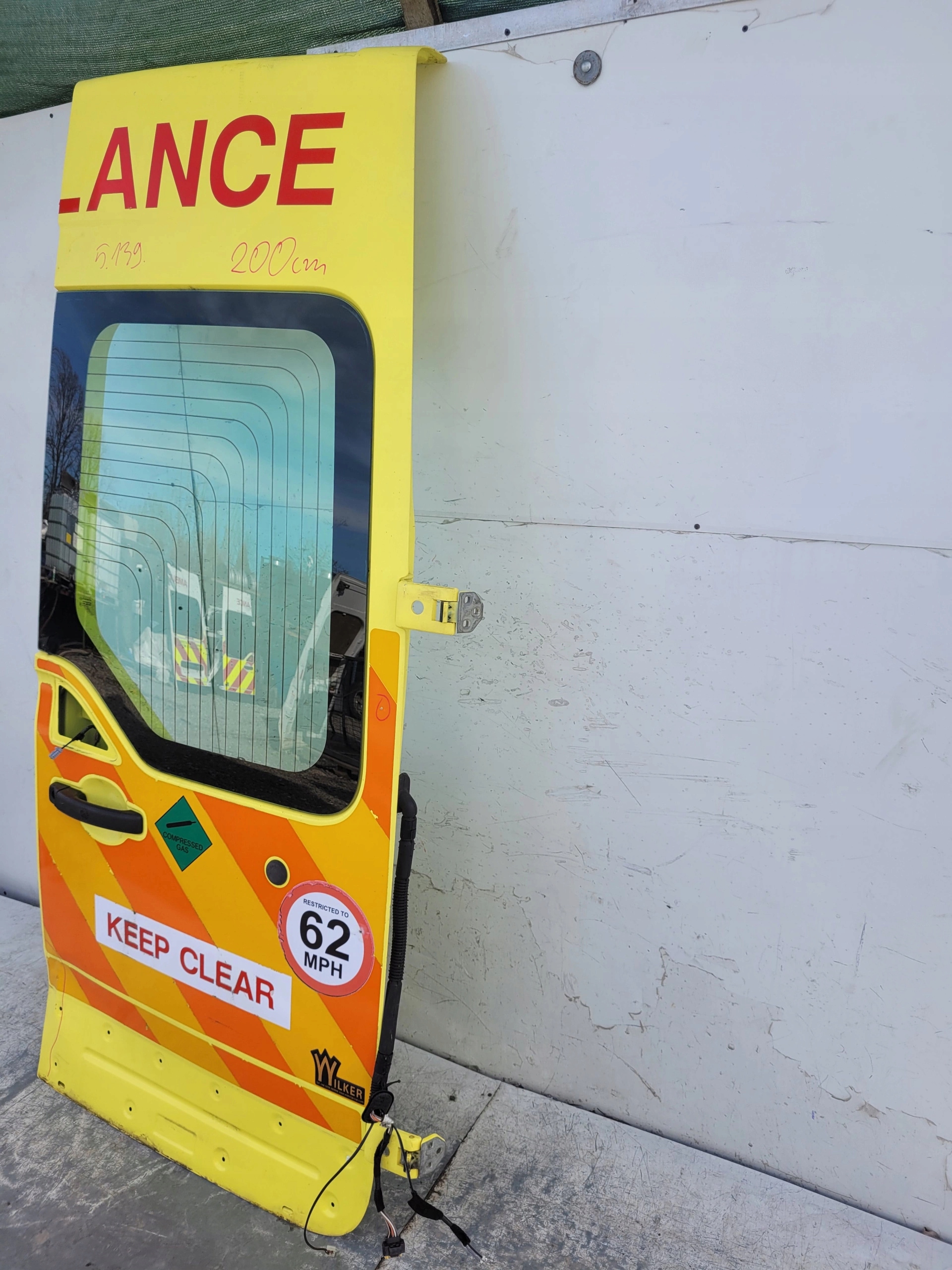 RENAULT MASTER III 3 PRAVE ZADNE DVERE SKLO