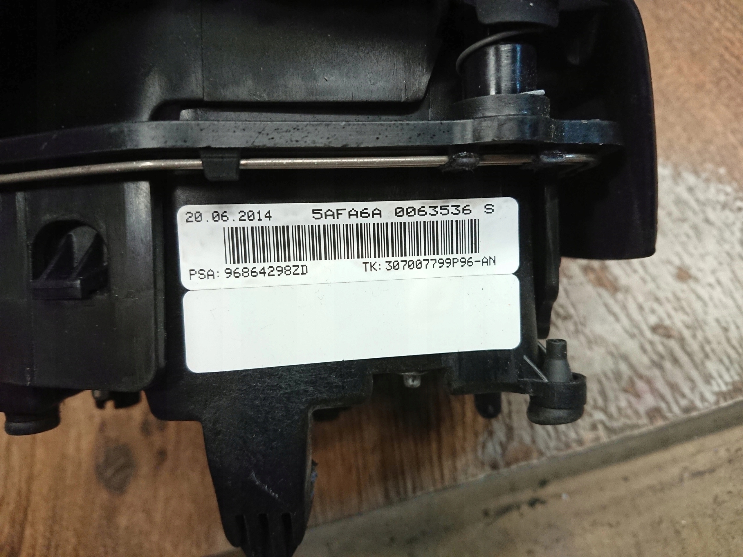 CITROEN DS5 AIRBAGY BEZPECNOSTNE PASY