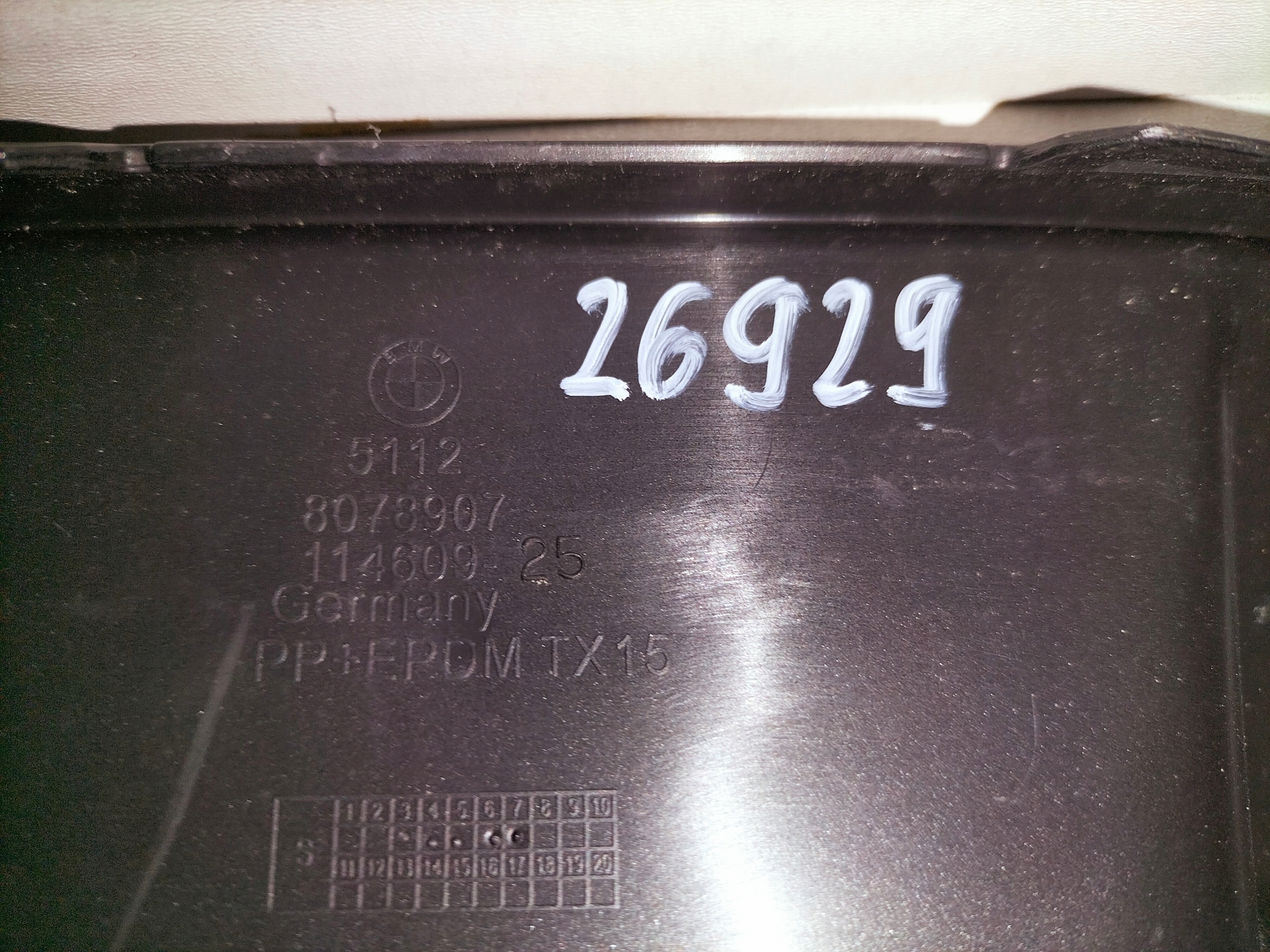 ZADNY SPOJLER BMW 4 G22 20- M-PAKET