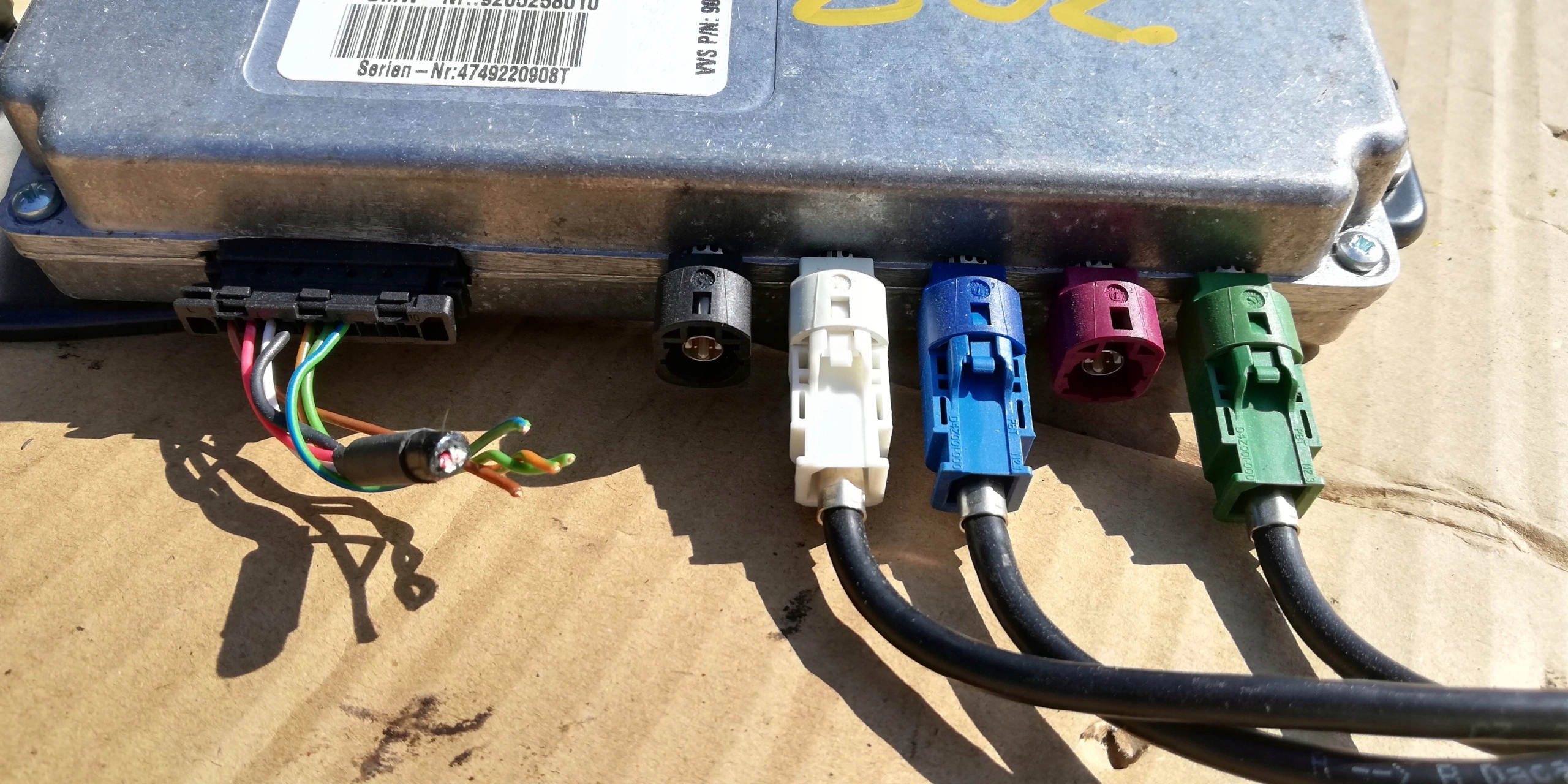 BMW 7 F01 F02 MODUL KAMERY 9205258